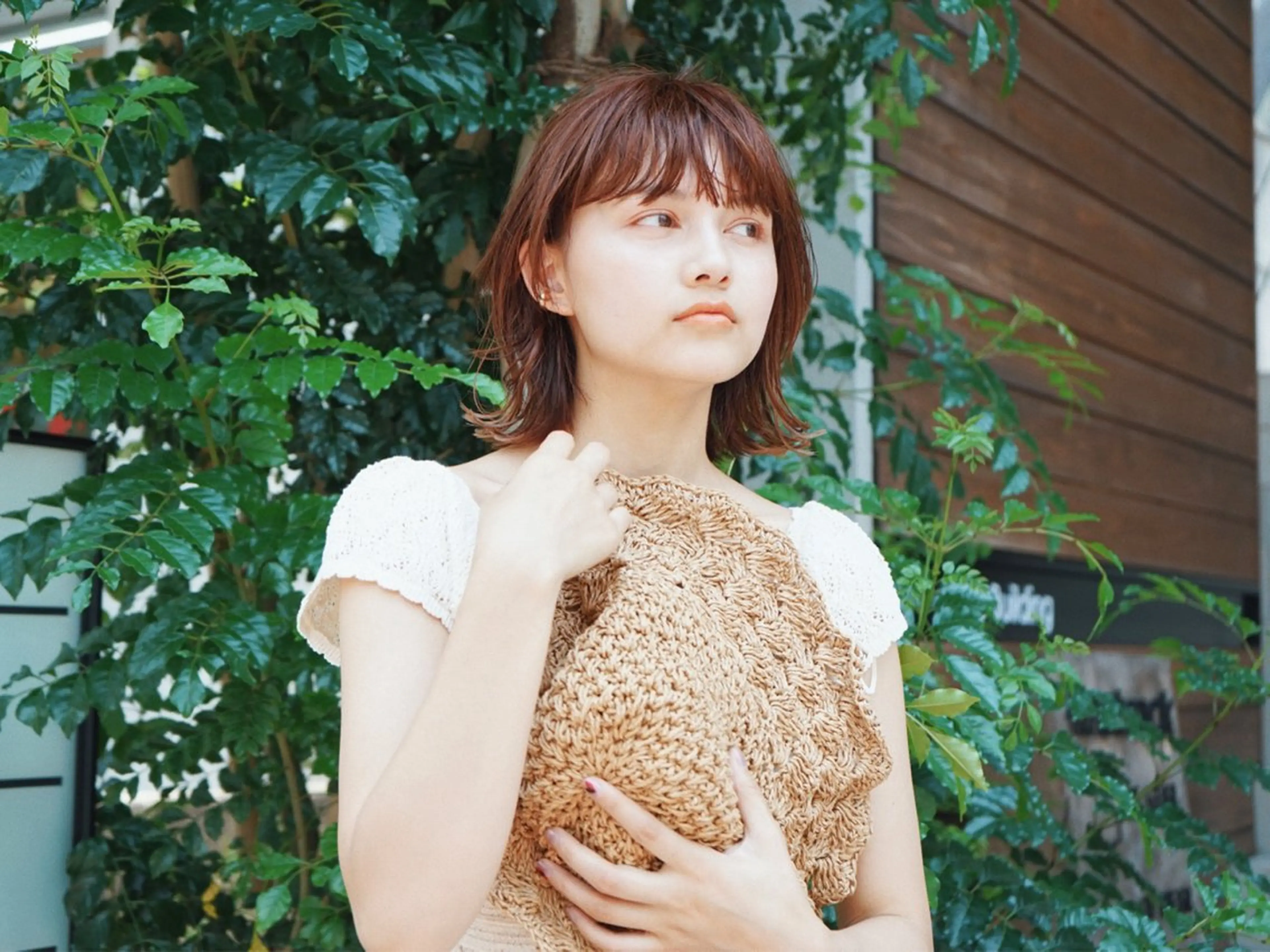 ミディアム カラー ヘアアレンジ CREAPY所属・日向野 利菜のヘアスタイル