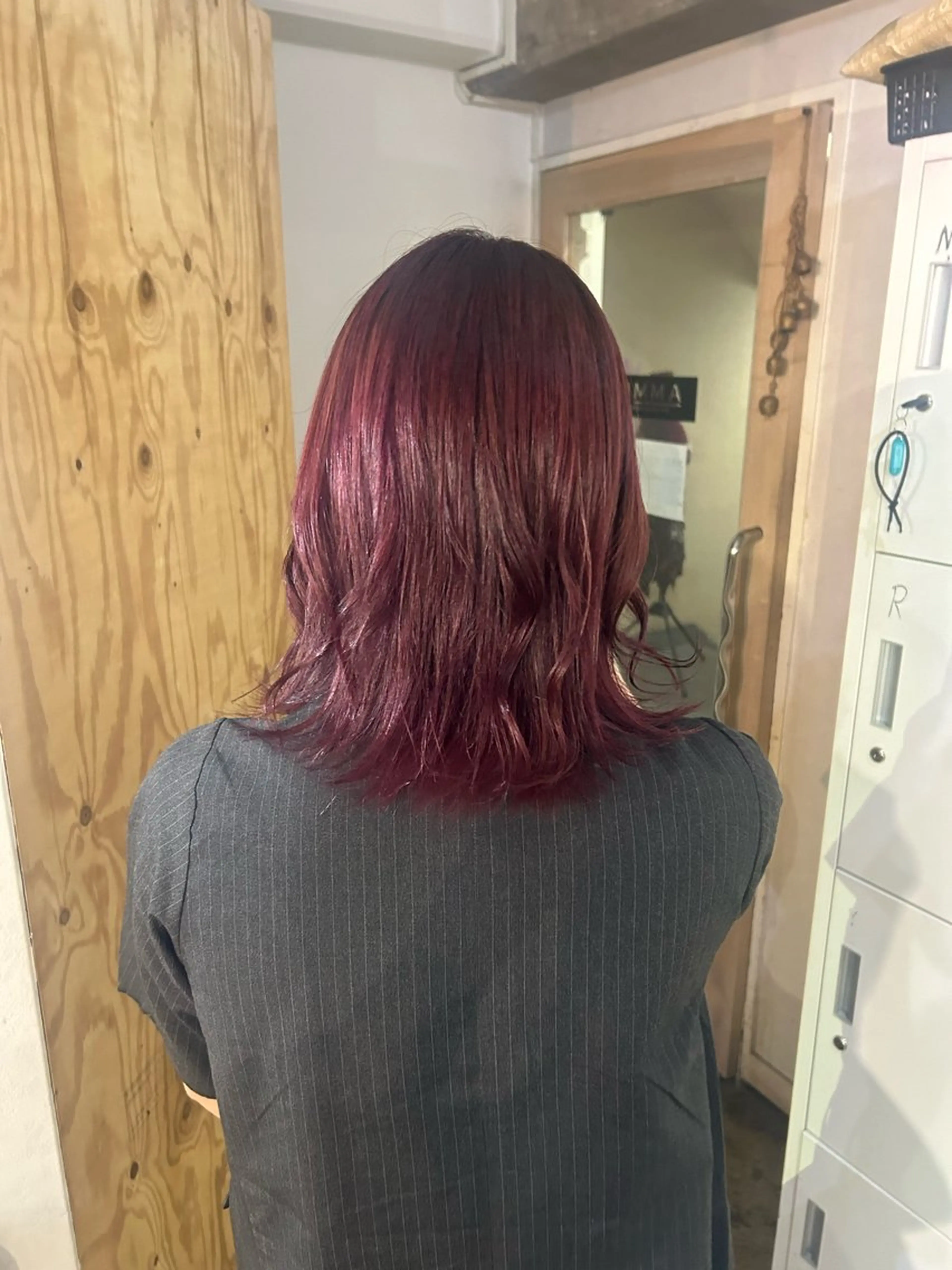 ミディアム オオニシ オト☁️のヘアスタイル