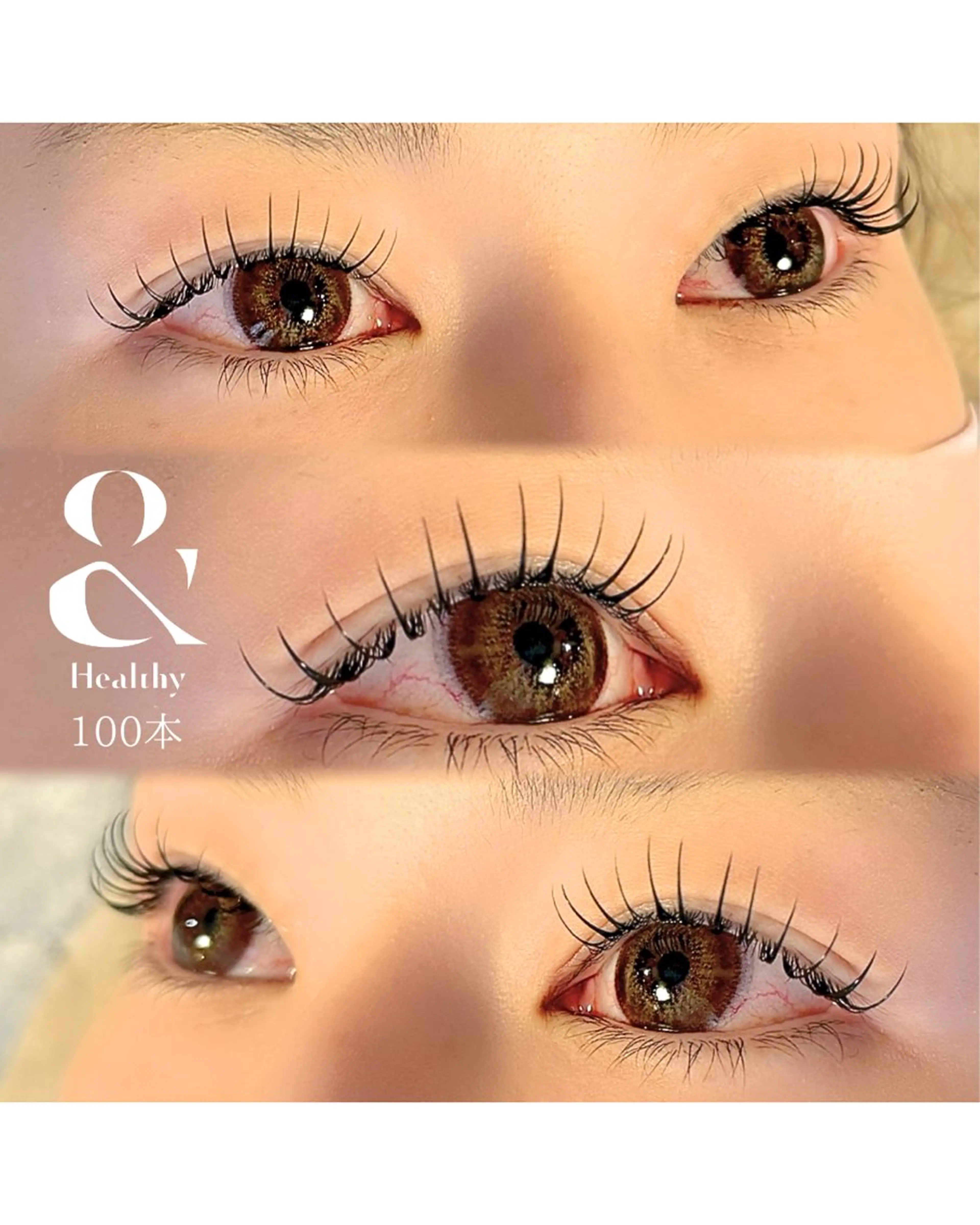 マツエク・マツパ eyelash LAB Lien所属・Lien山田 芽吹のマツエク・マツパデザイン