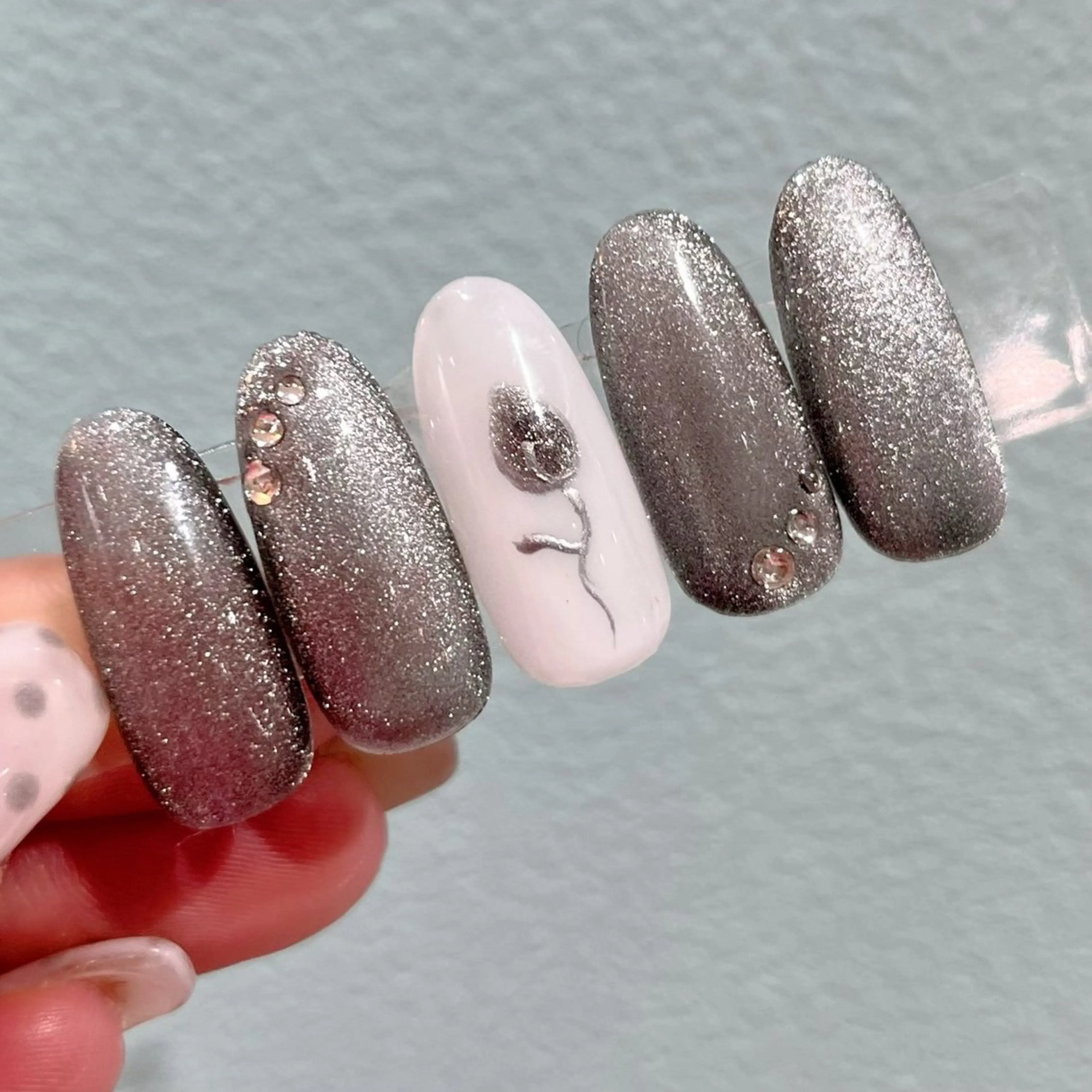 ネイル マグネットネイル はあとねいる中洲川端 ★Mieのネイルデザイン