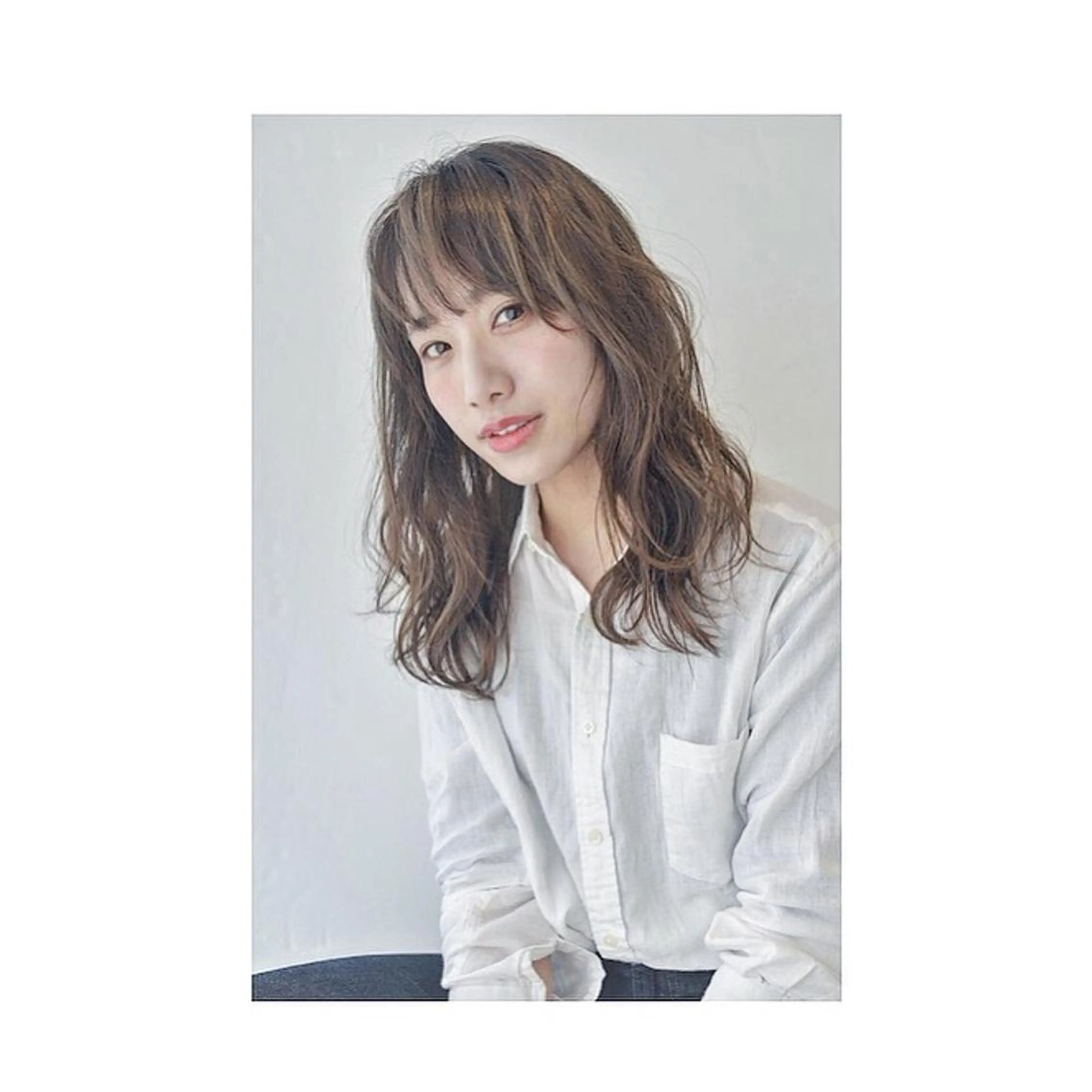 セミロング カット トリートメント モテ髪支持率NO.1 KENJIROのヘアスタイル