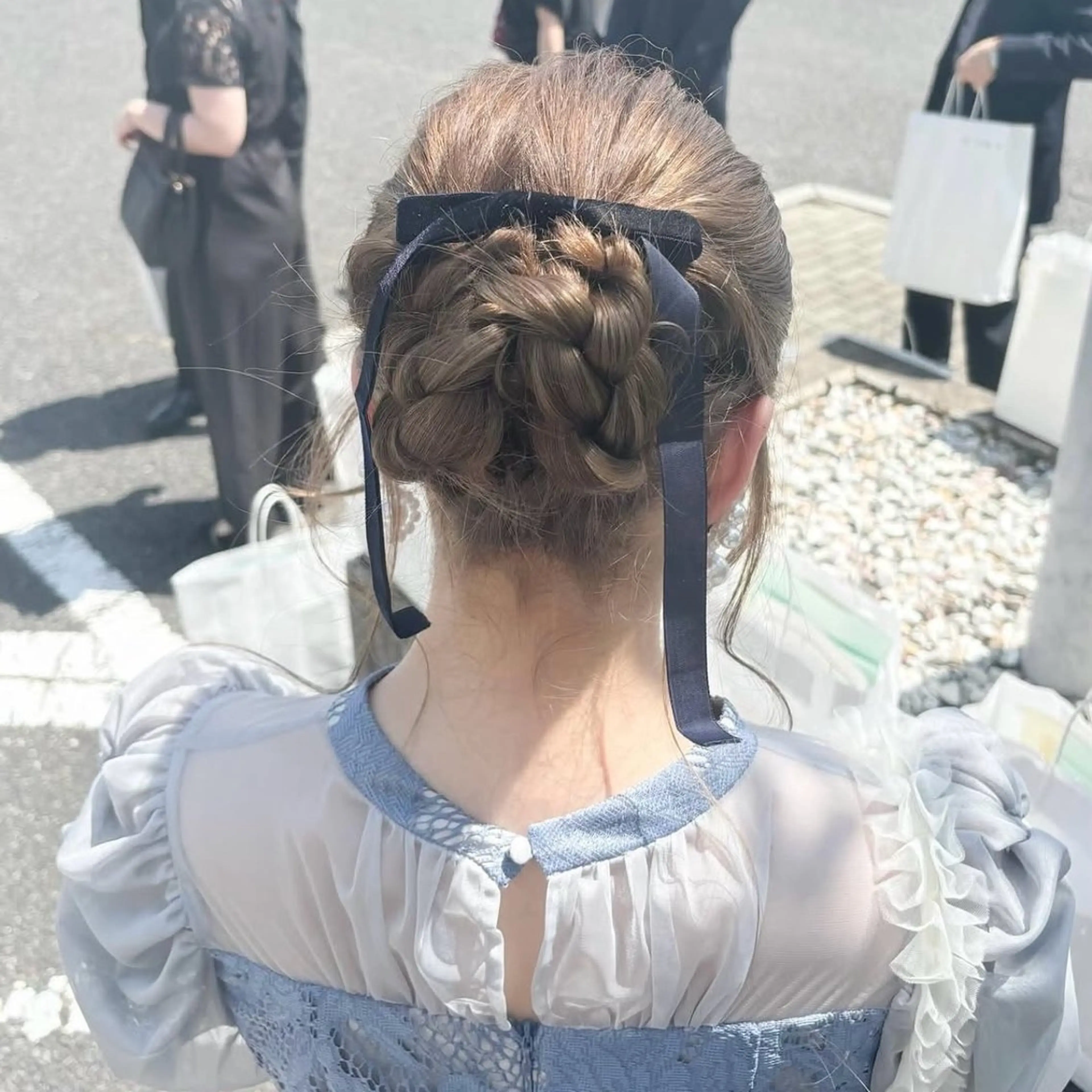 ヘアアレンジ ふんわり透け感カラー ☁🫧コッシーのヘアスタイル