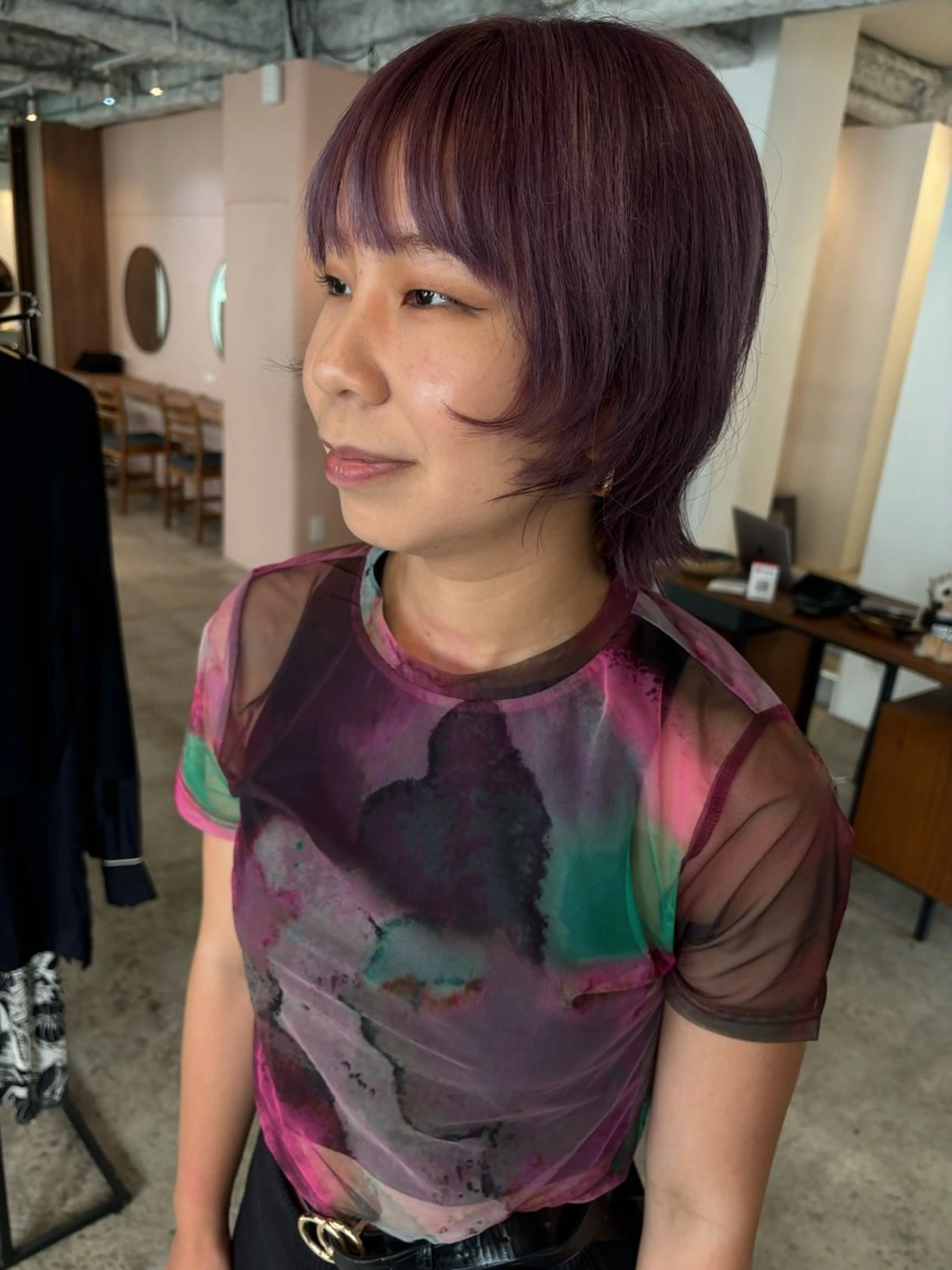 ショート カラー Hayashi Shioriのヘアスタイル