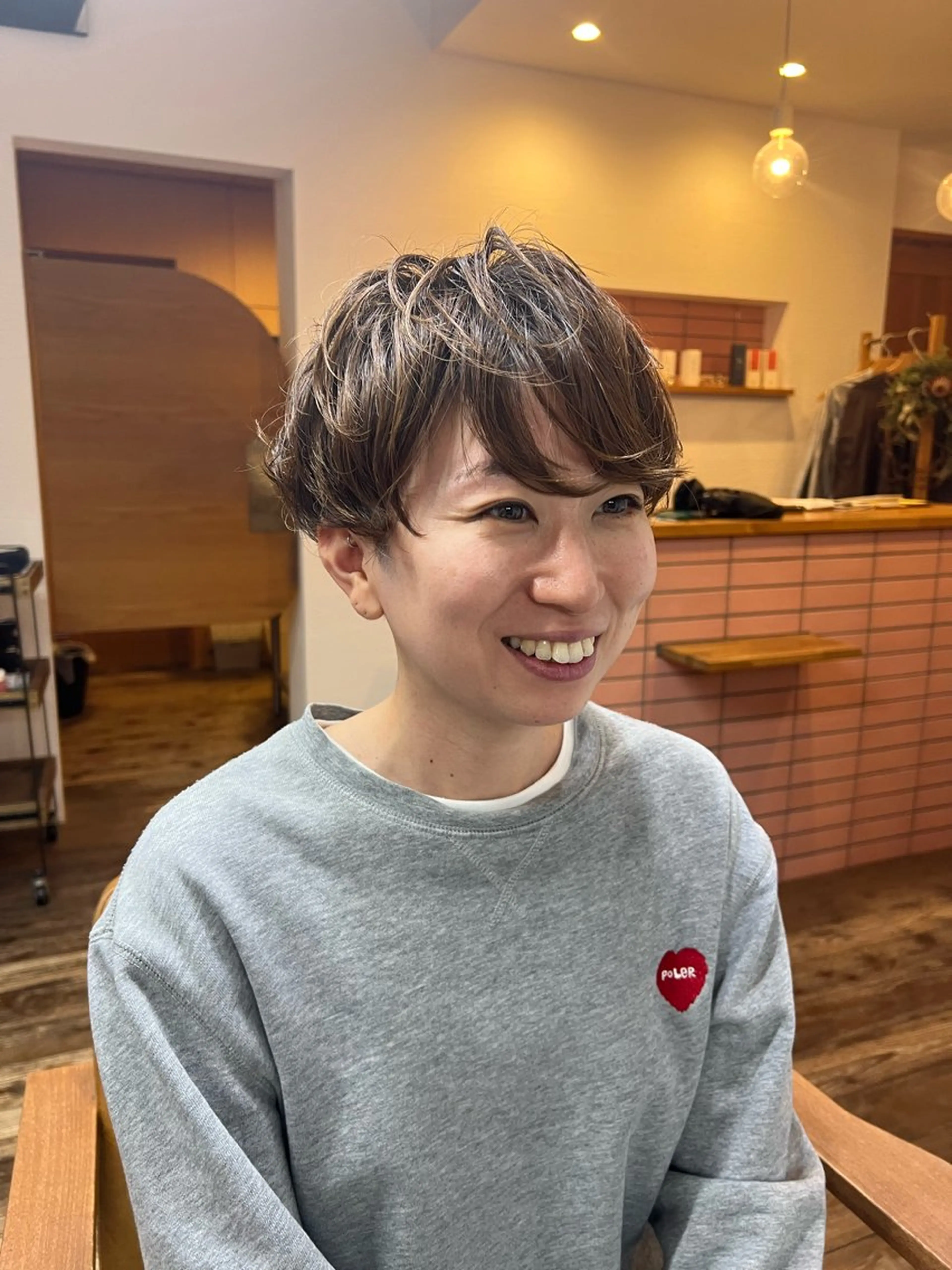ショート Strawberry所属・原田 志保のヘアスタイル