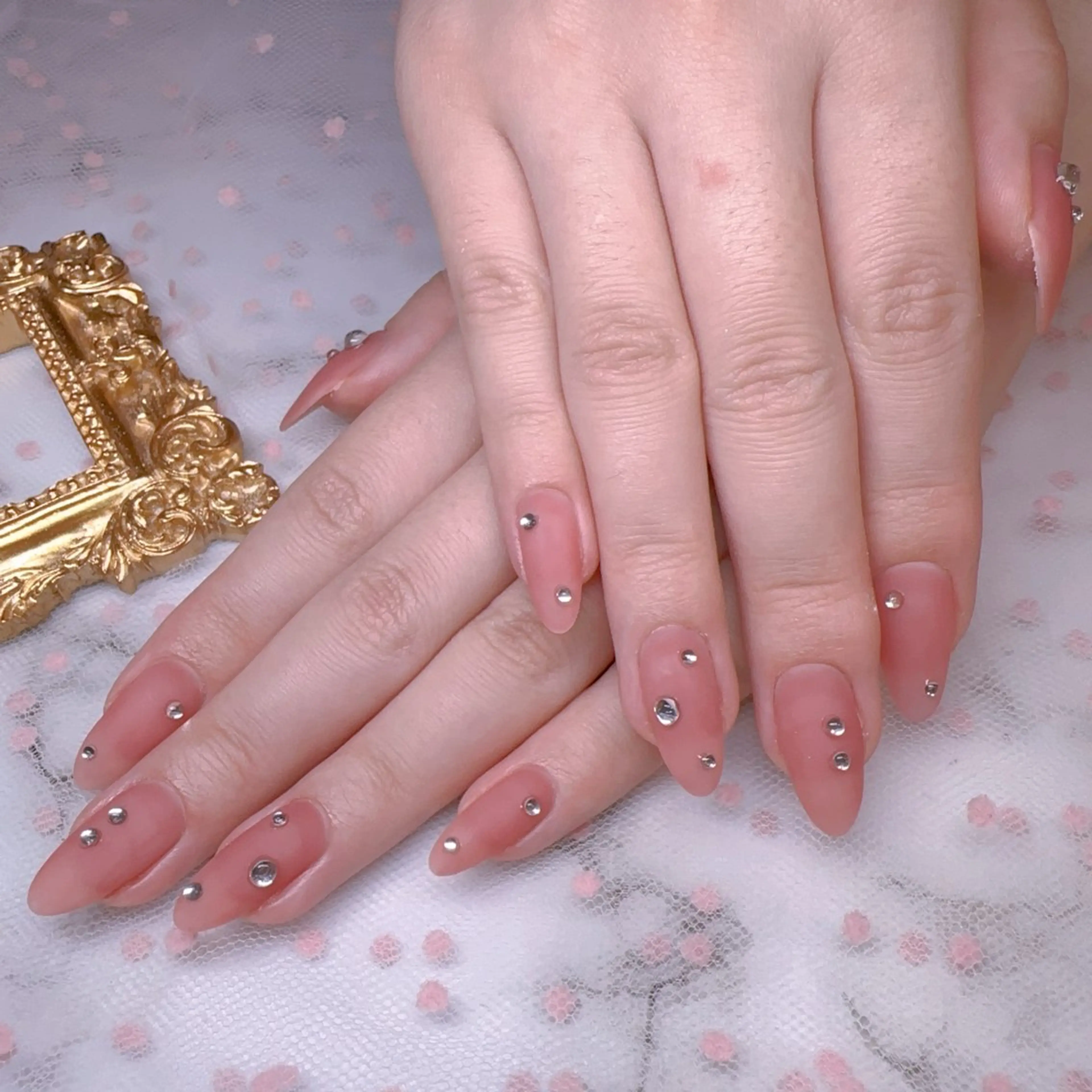 ネイル オーロラネイル フットネイル 韓国ネイル ラメ(グリッター) ラメグラデーション ハンドネイル Belle nail salon 新小岩のネイルデザイン