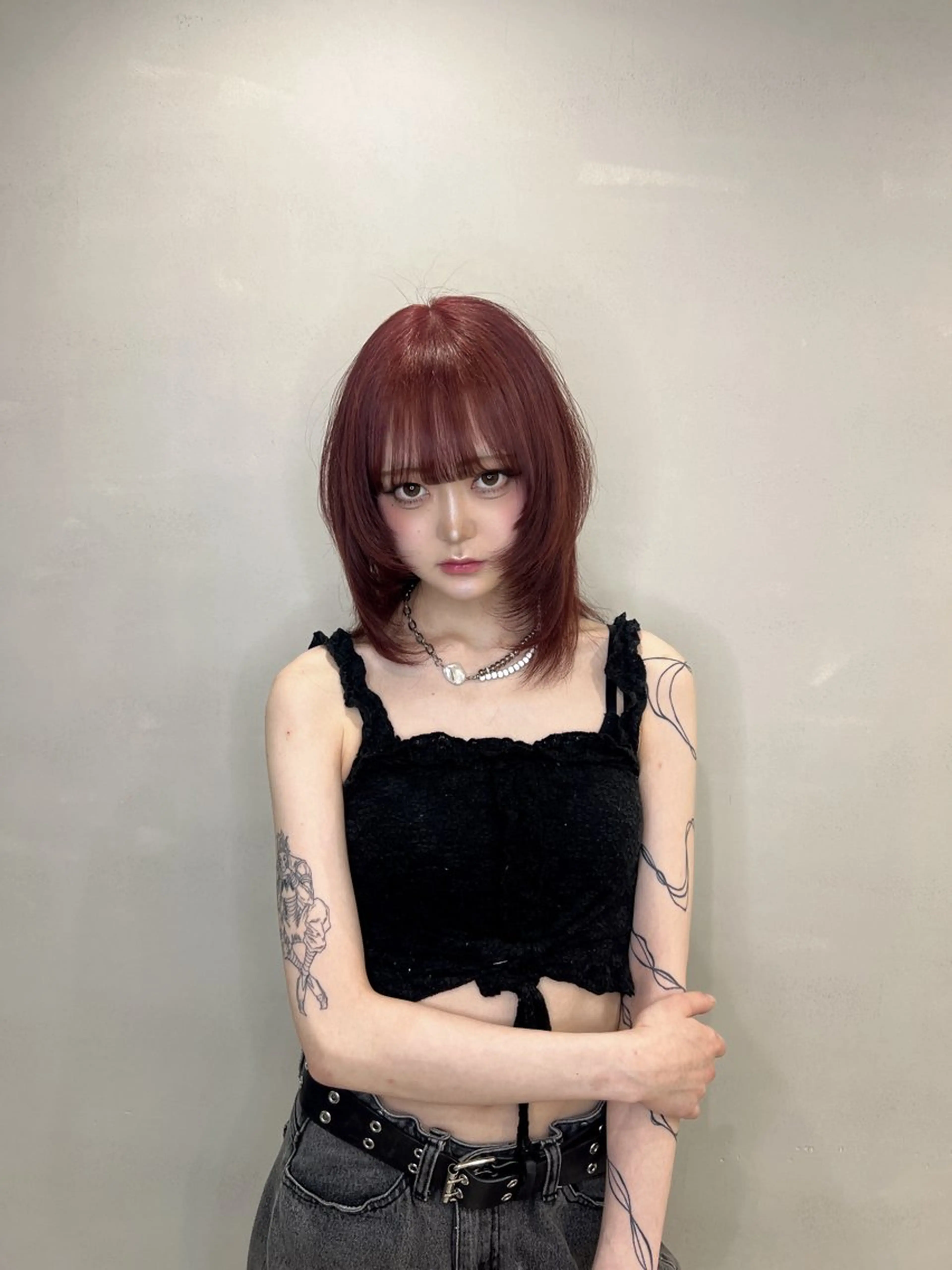 ミディアム 【lapis渋谷】 Aoriのヘアスタイル