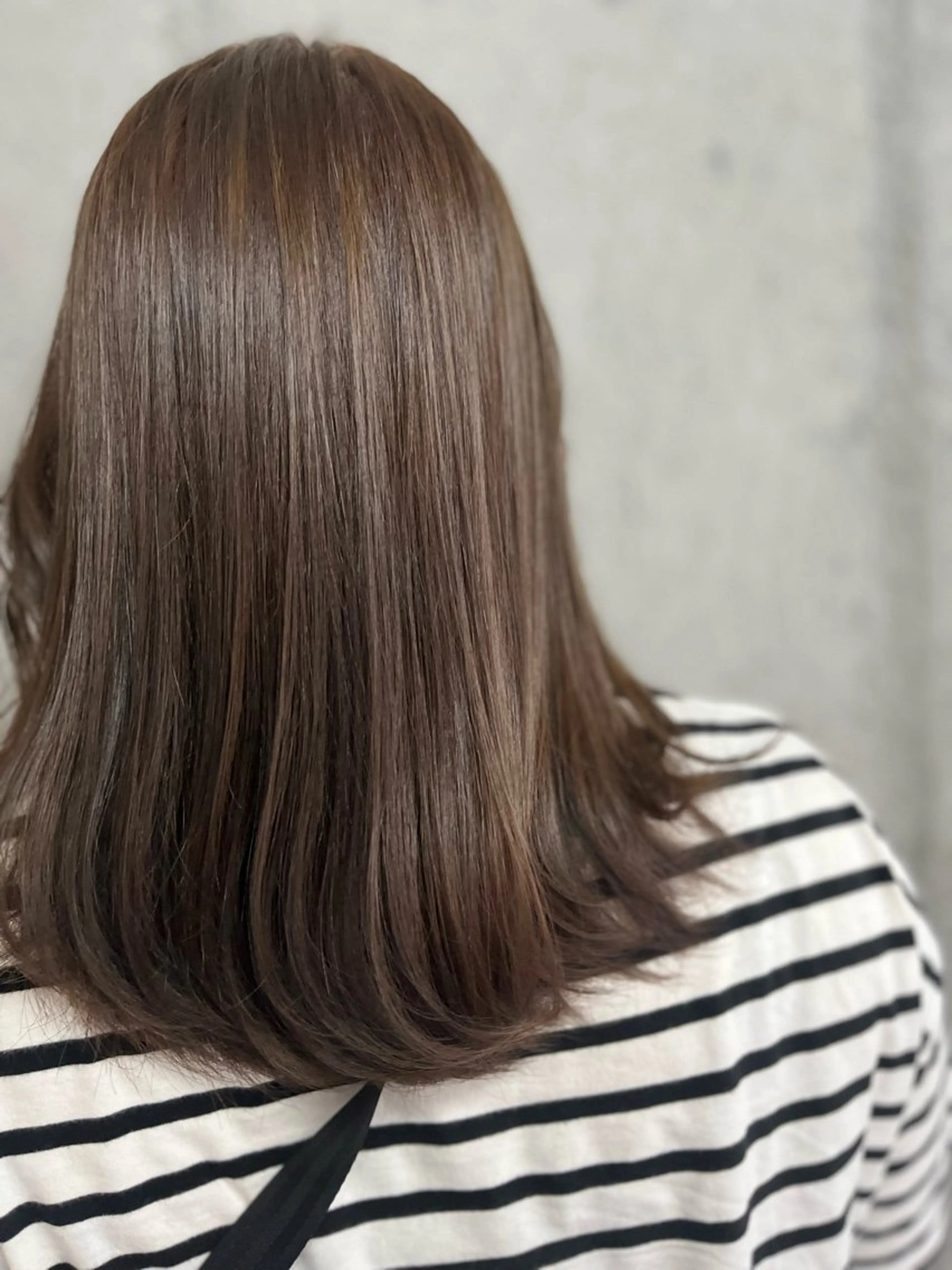 ミディアム カラー ヘアカラー Mariana雛/ 西大分/ハイライトのヘアスタイル