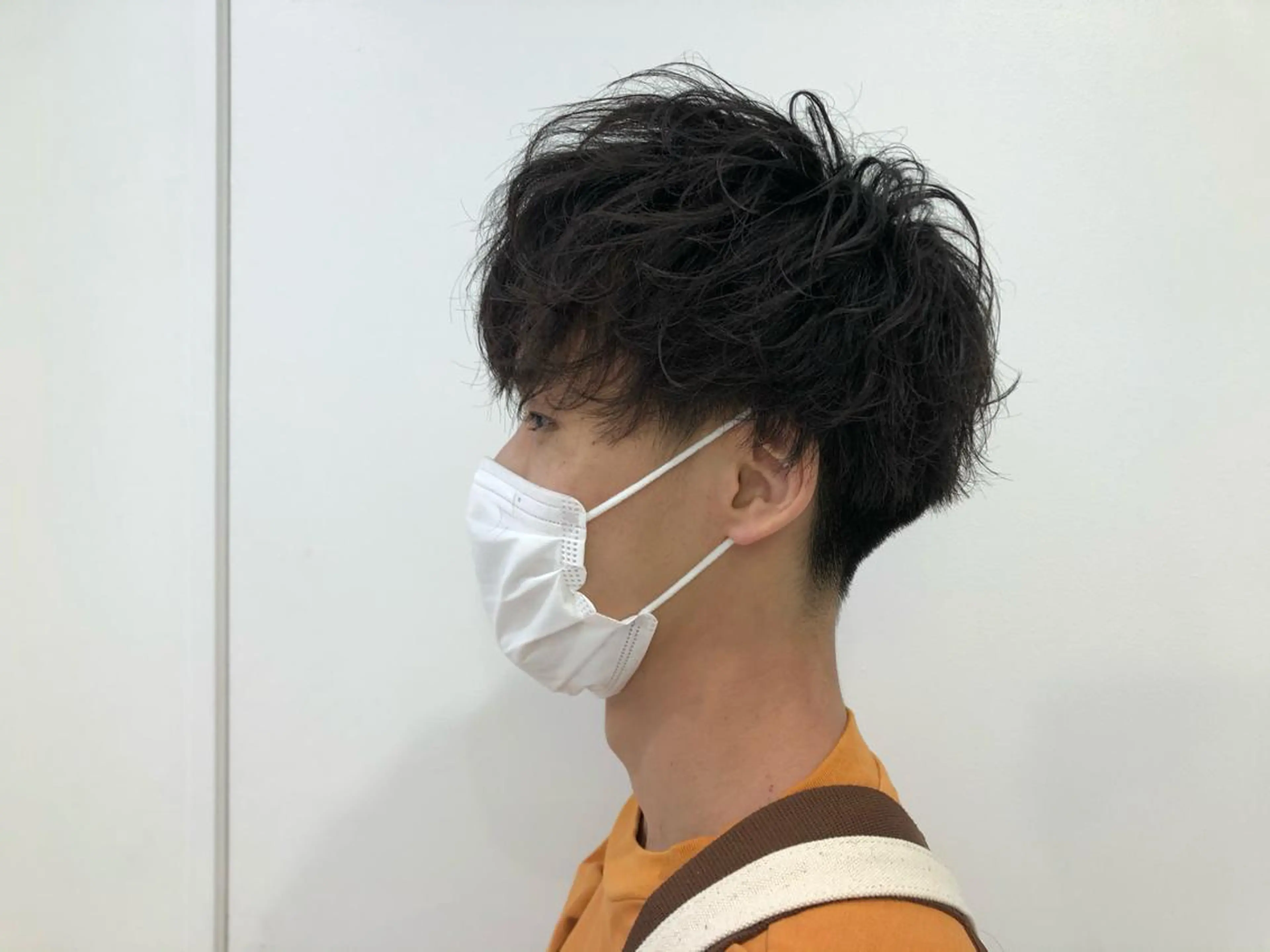 パーマ メンズ BABY 艶髪暗髪ヘア💖達人のヘアスタイル