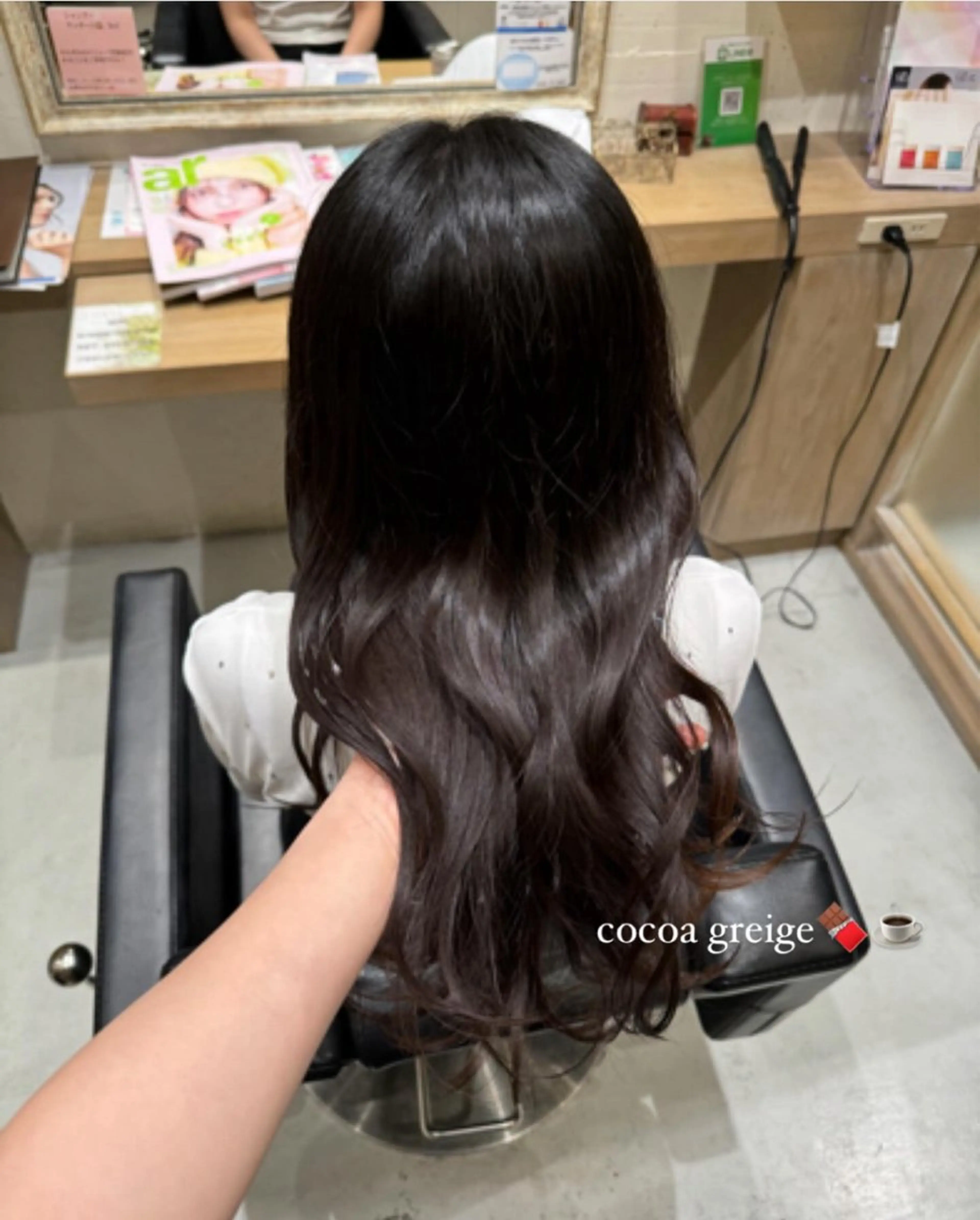 カラー カット ヘアカラー 透明感カラー/顔周り カット/レイヤーにかのヘアスタイル