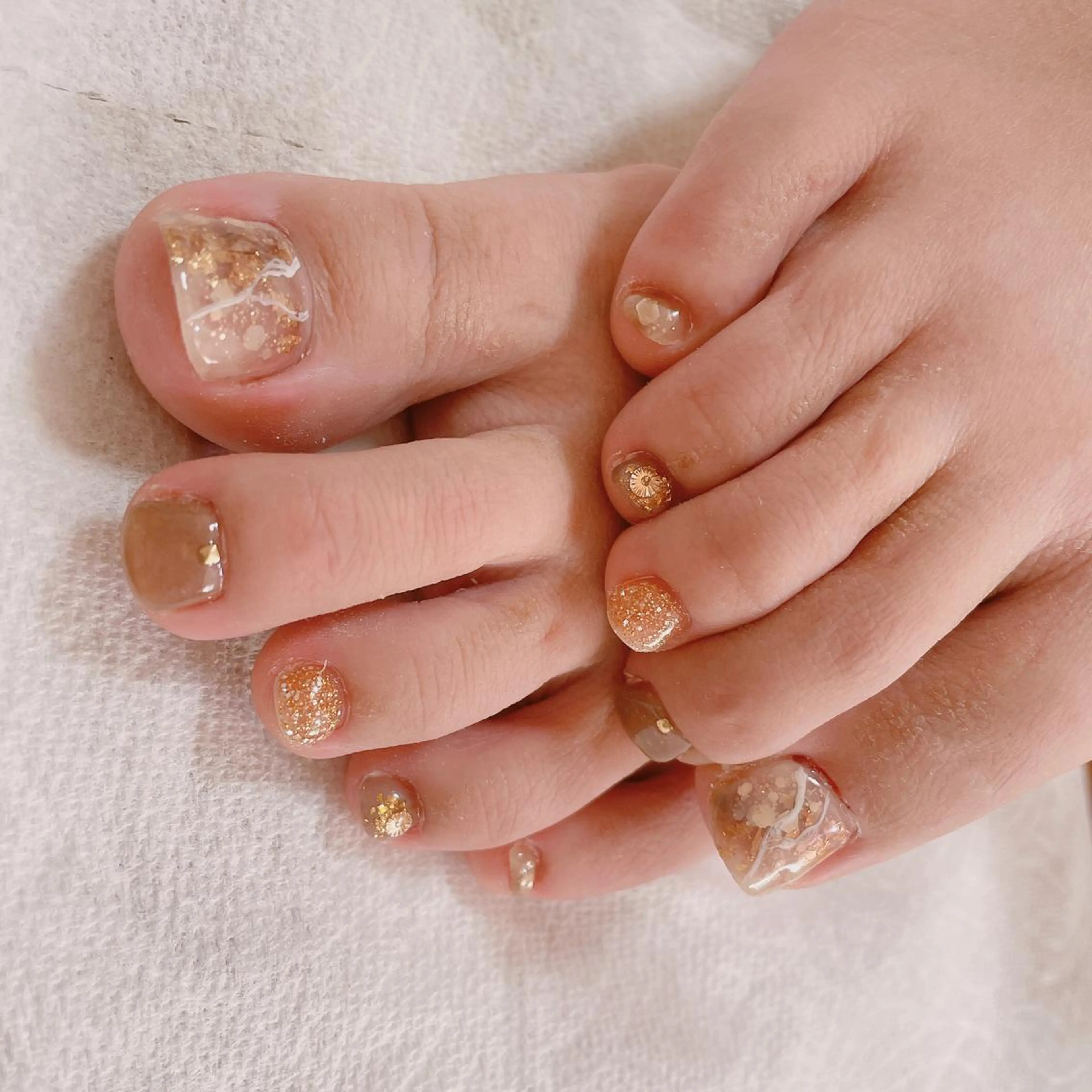 ネイル フットネイル nakamoto yuukaのネイルデザイン