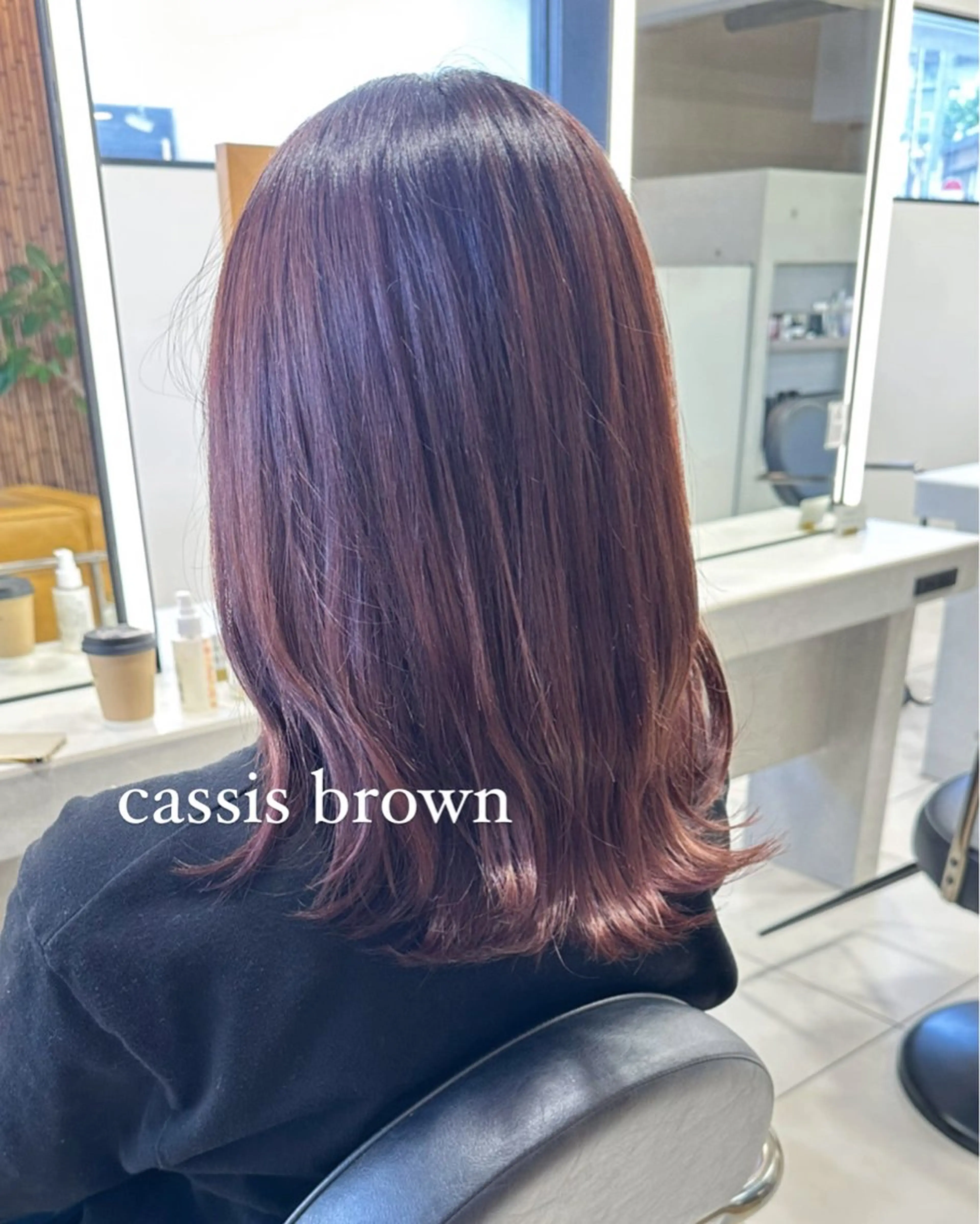 セミロング カラー ヘアカラー トリートメント 山下恋佳/矢場町/ ブリーチ/ショートのヘアスタイル