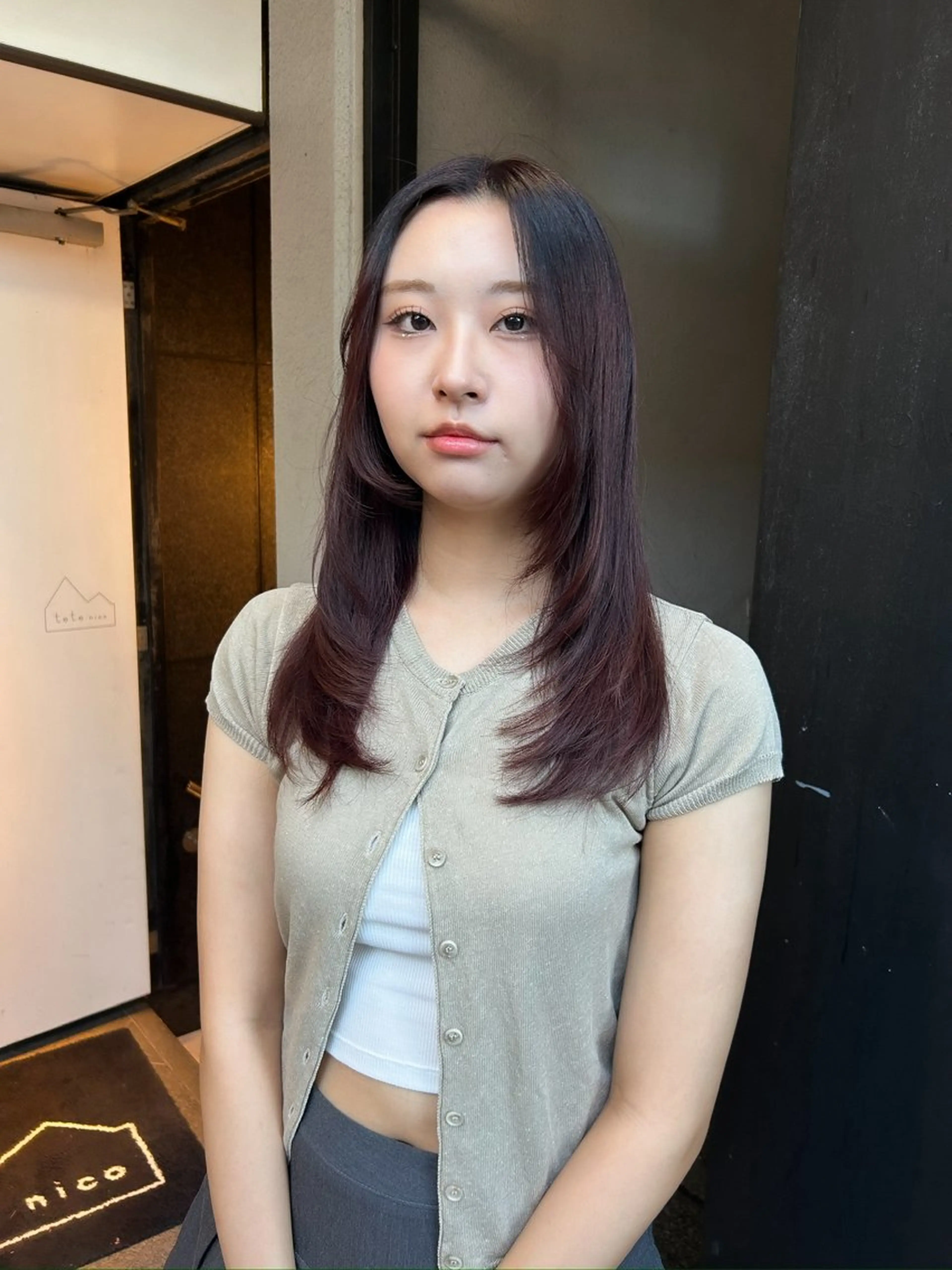 ロング カラー ハイトーンカラー ⭐️NAZUNAのヘアスタイル