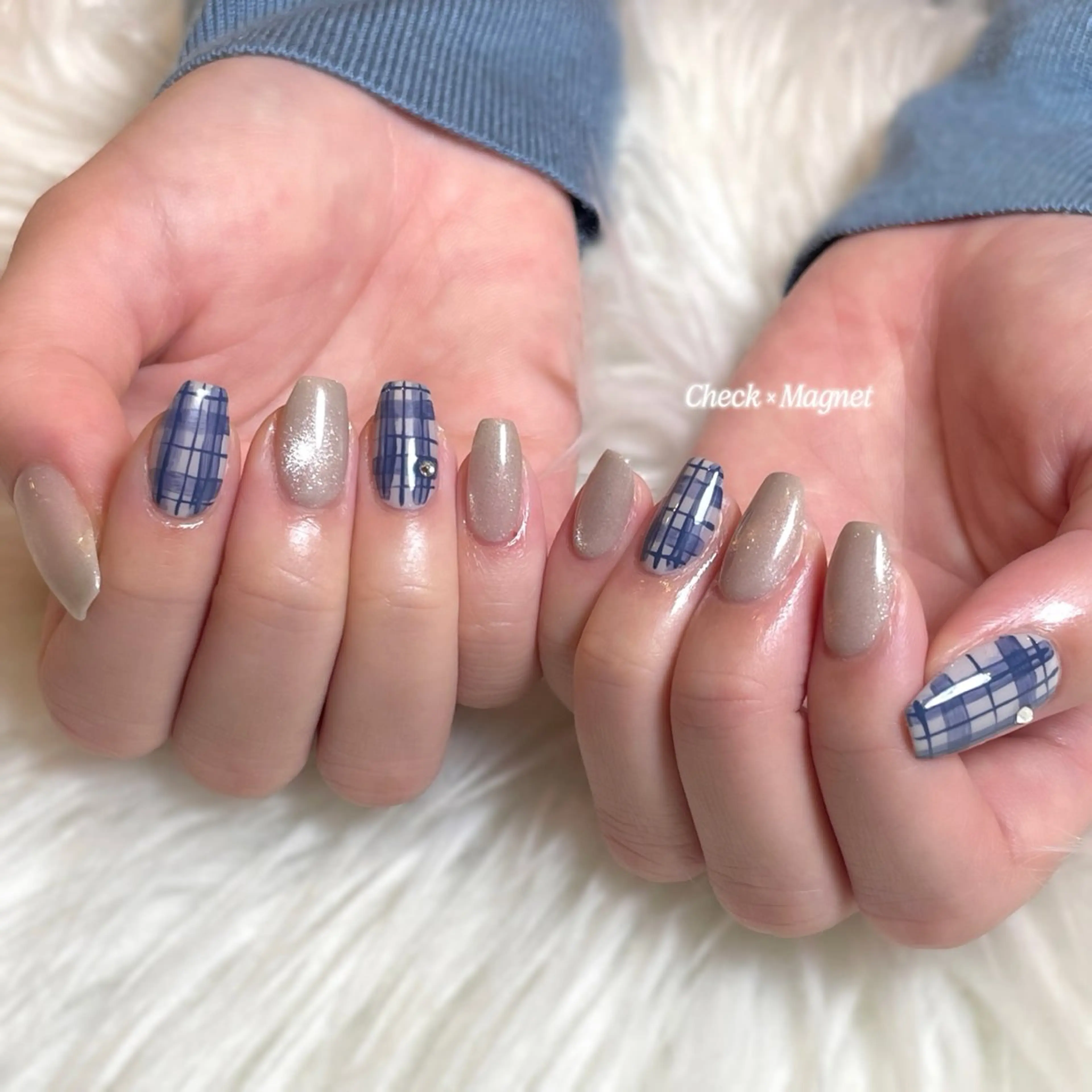 ネイル ハンドネイル nailsalon Moa【モア】所属・yurika 🌷.*･ﾟのネイルデザイン