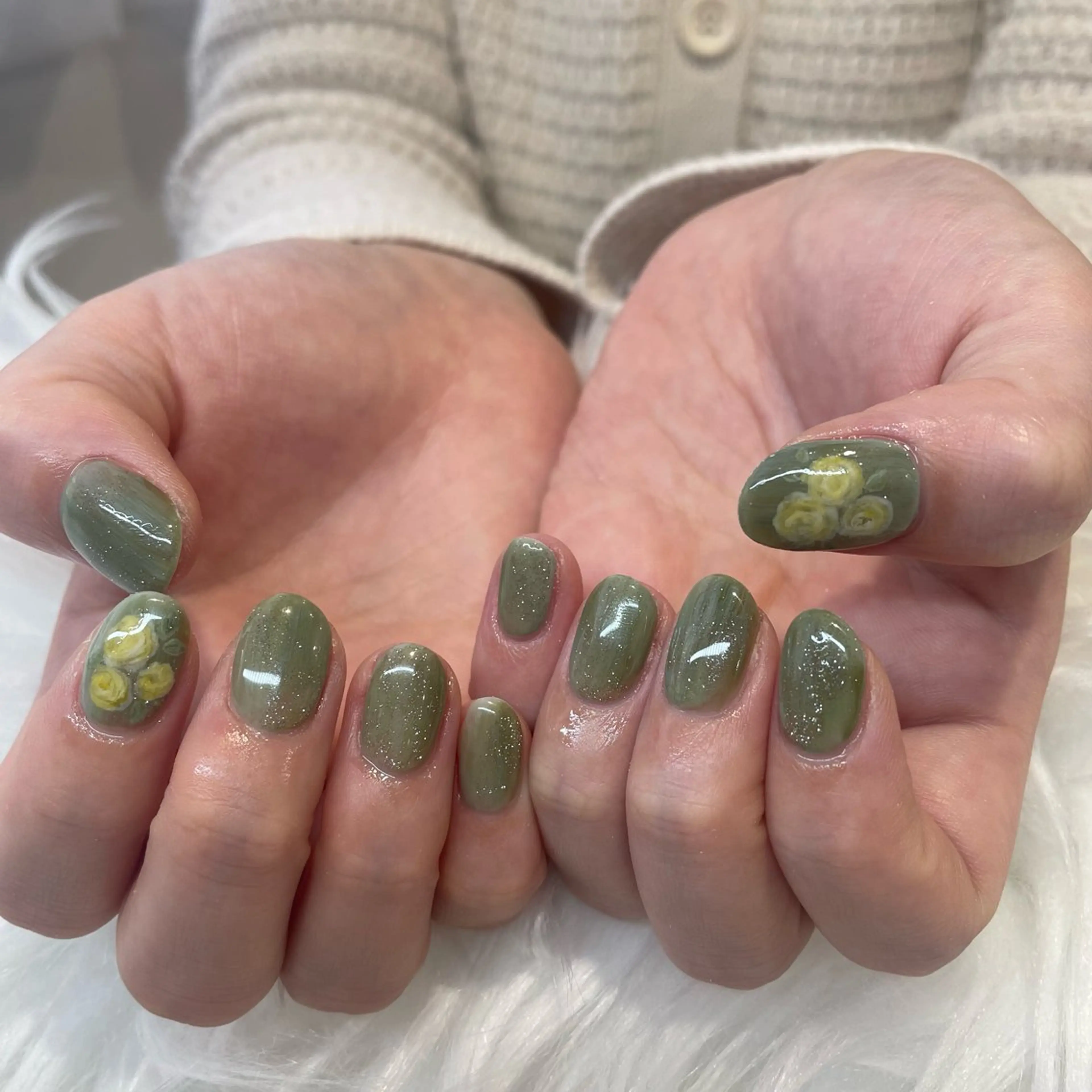 ネイル ハンドネイル 新井 ひなののネイルデザイン