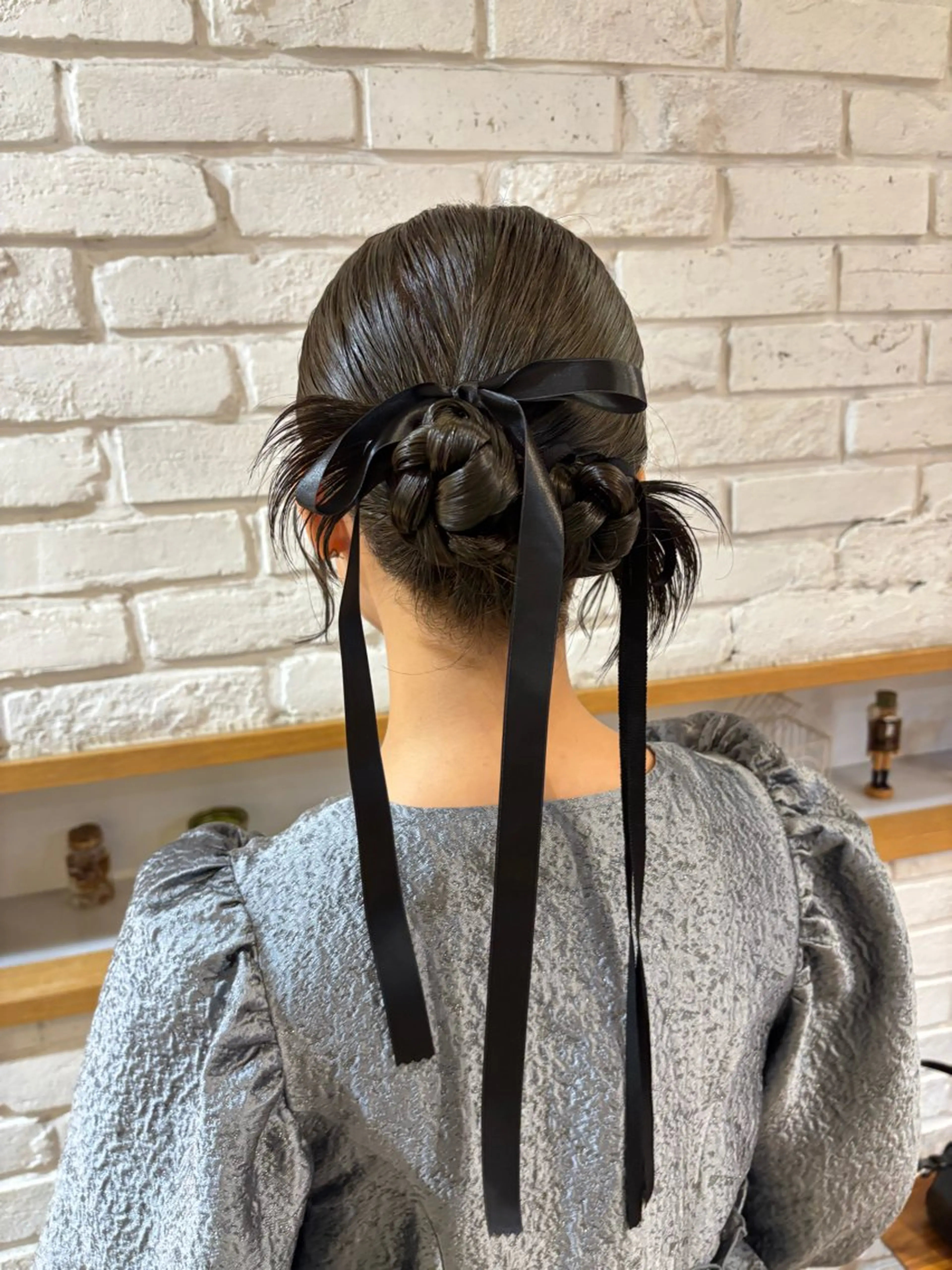 セミロング ヘアアレンジ しみず さくら🌸のヘアスタイル