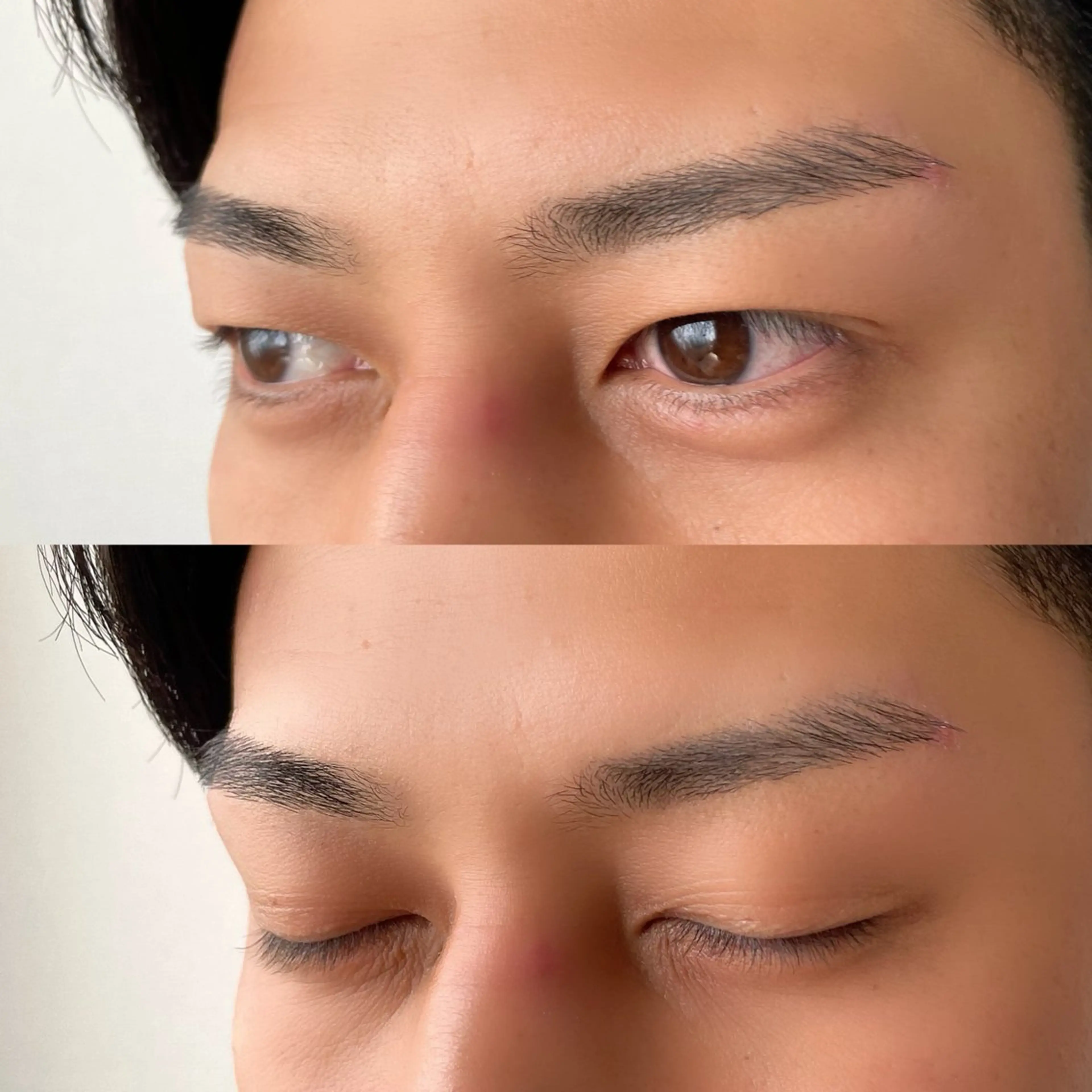 メンズ アイブロウ メンズアイブロウ 眉毛ワックス脱毛 eclipse eyelashのマツエク・マツパデザイン