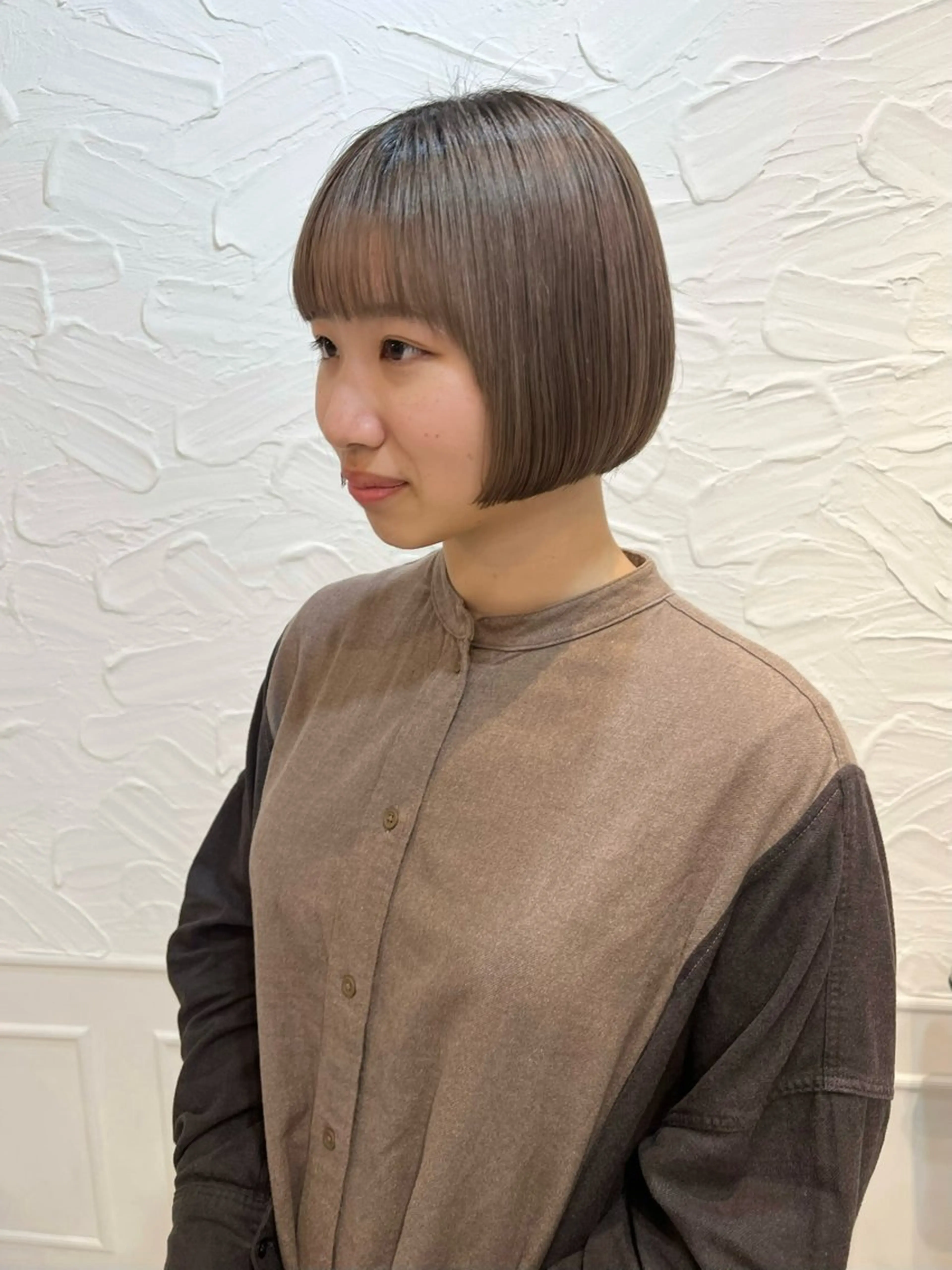 ショート KIJI所属・haruka /透明感カラーのヘアスタイル