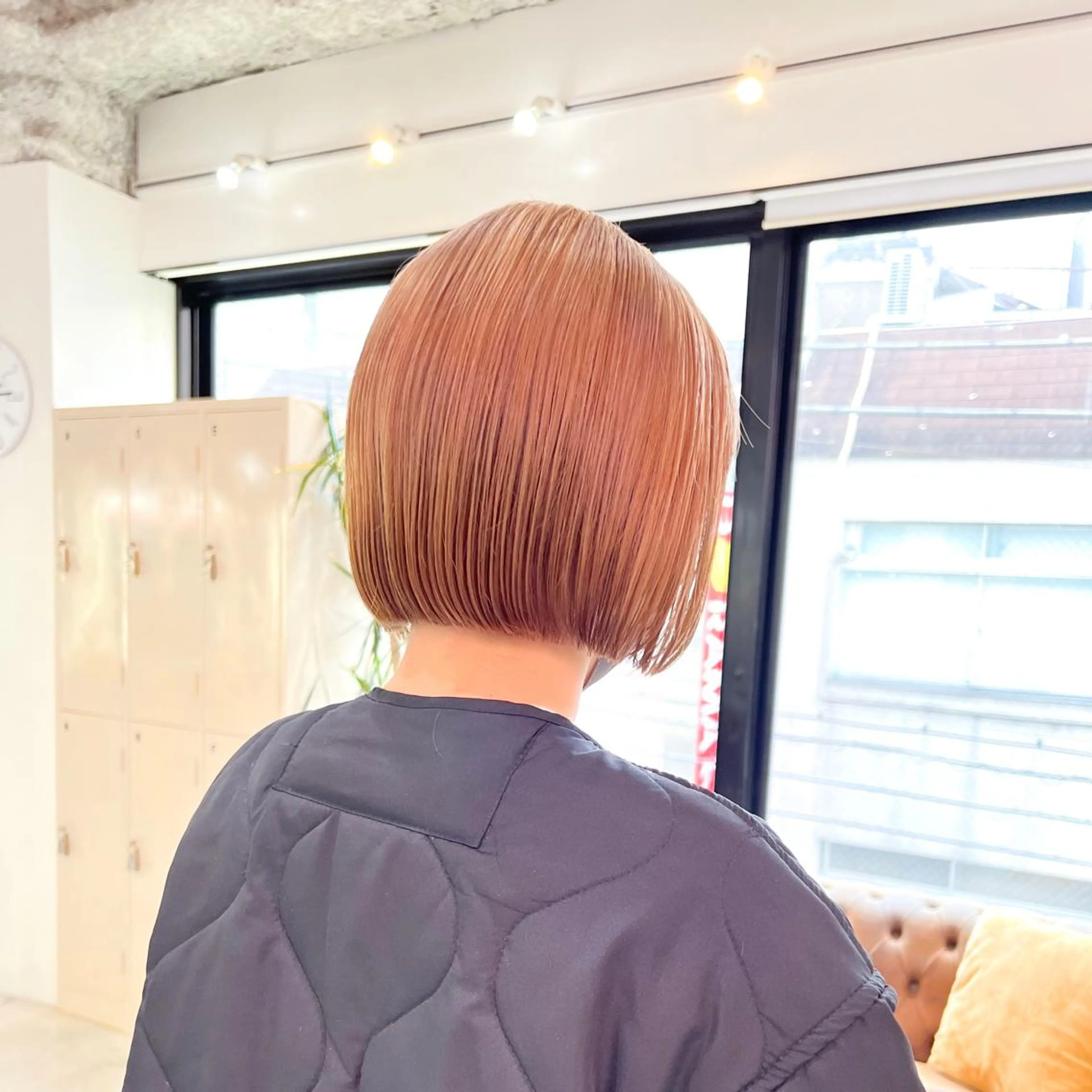 ショート カラー ヘアカラー トリートメント トレンドボブ /ミリヤのヘアスタイル