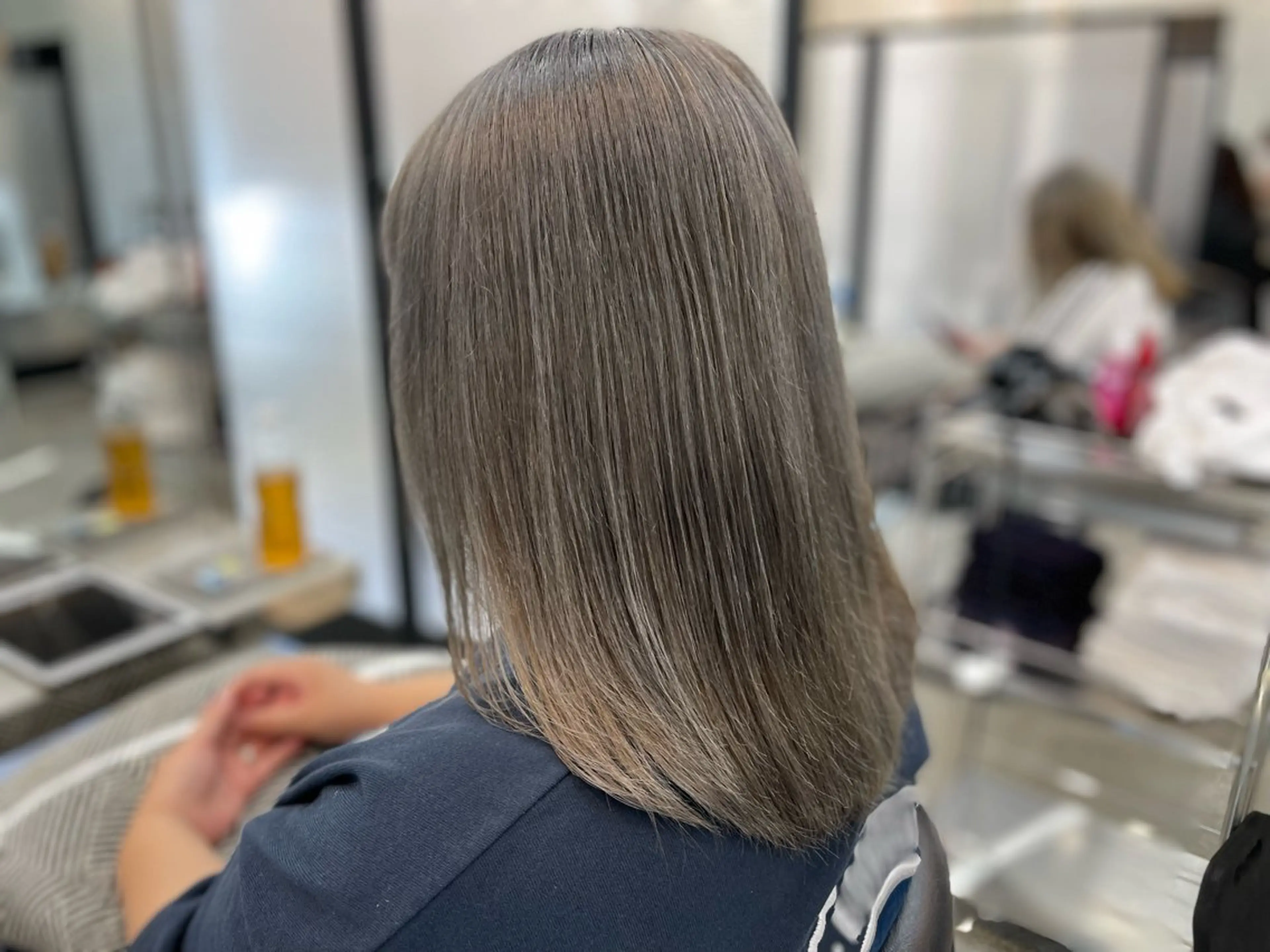 ミディアム カット ヘアカラー トリートメント メンズ指名多数 ✂︎松本明日翔のヘアスタイル