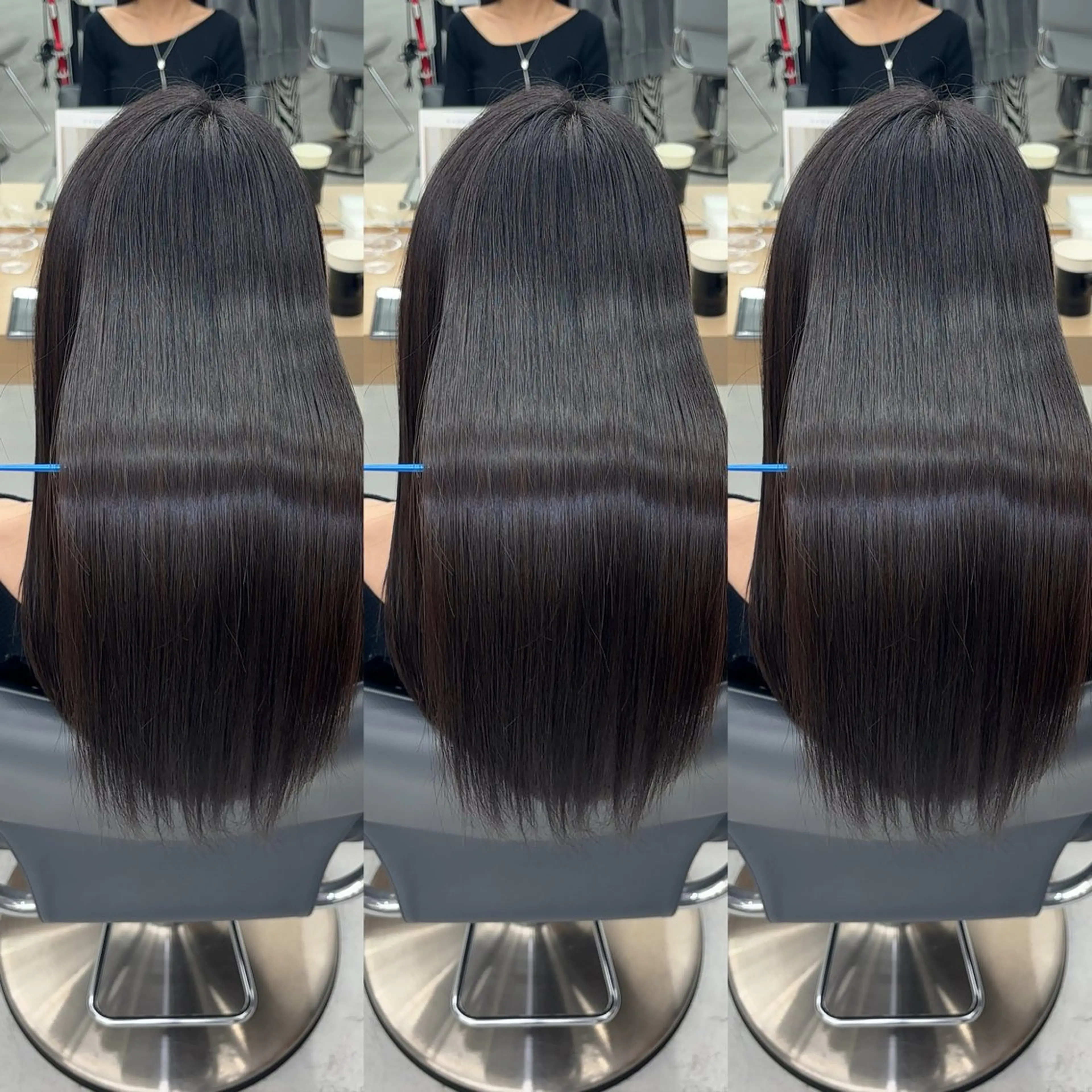 ロング カット ヘアカラー トリートメント 新宿No.1艶髪矯正 美艶カラー/FUKAのヘアスタイル