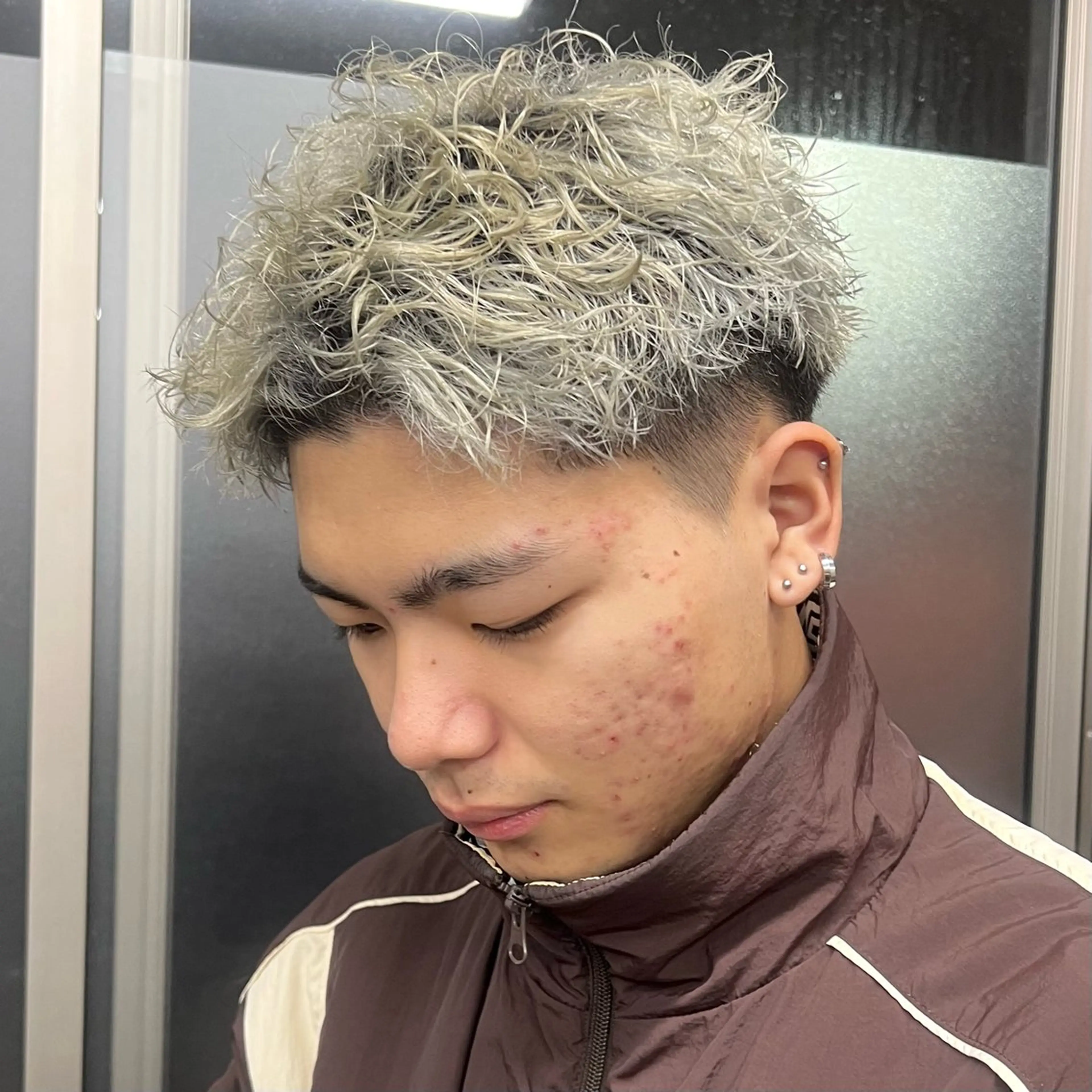 パーマ メンズ カット パーマ 💡似合わせのプロ 💡takutoのヘアスタイル