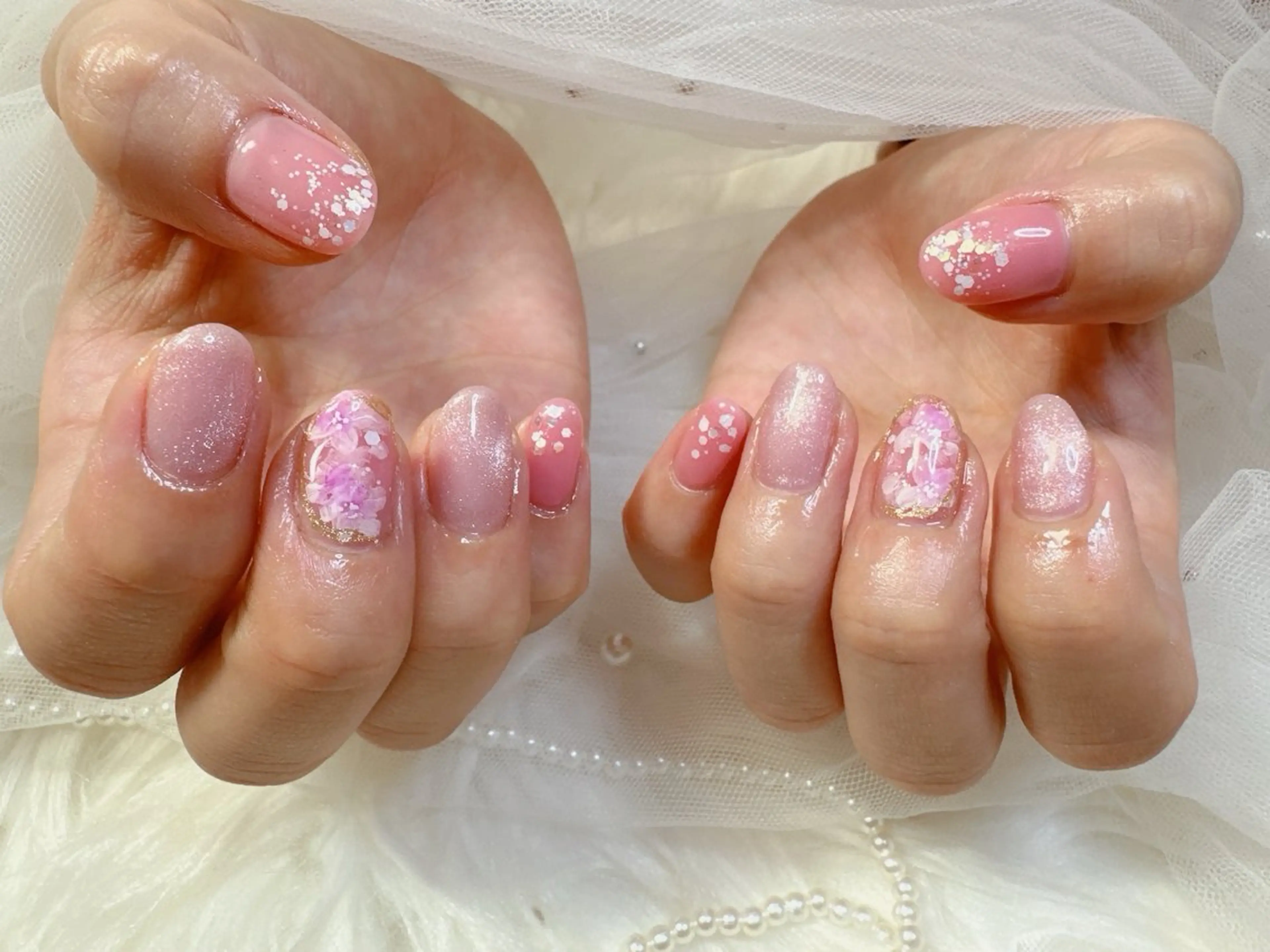 ネイル 高島 夏海のネイルデザイン