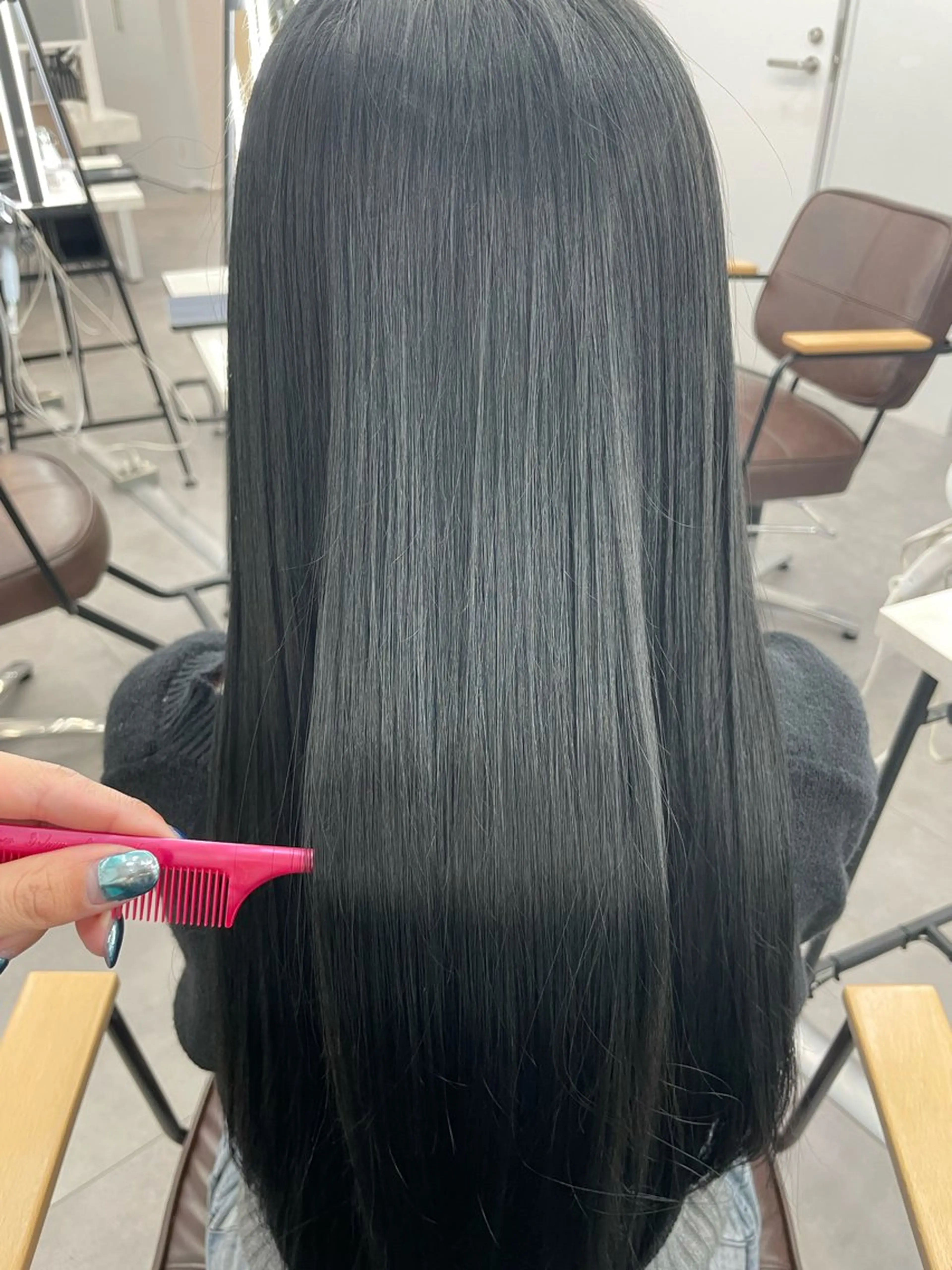 ワンカラー＋トリートメントの写真