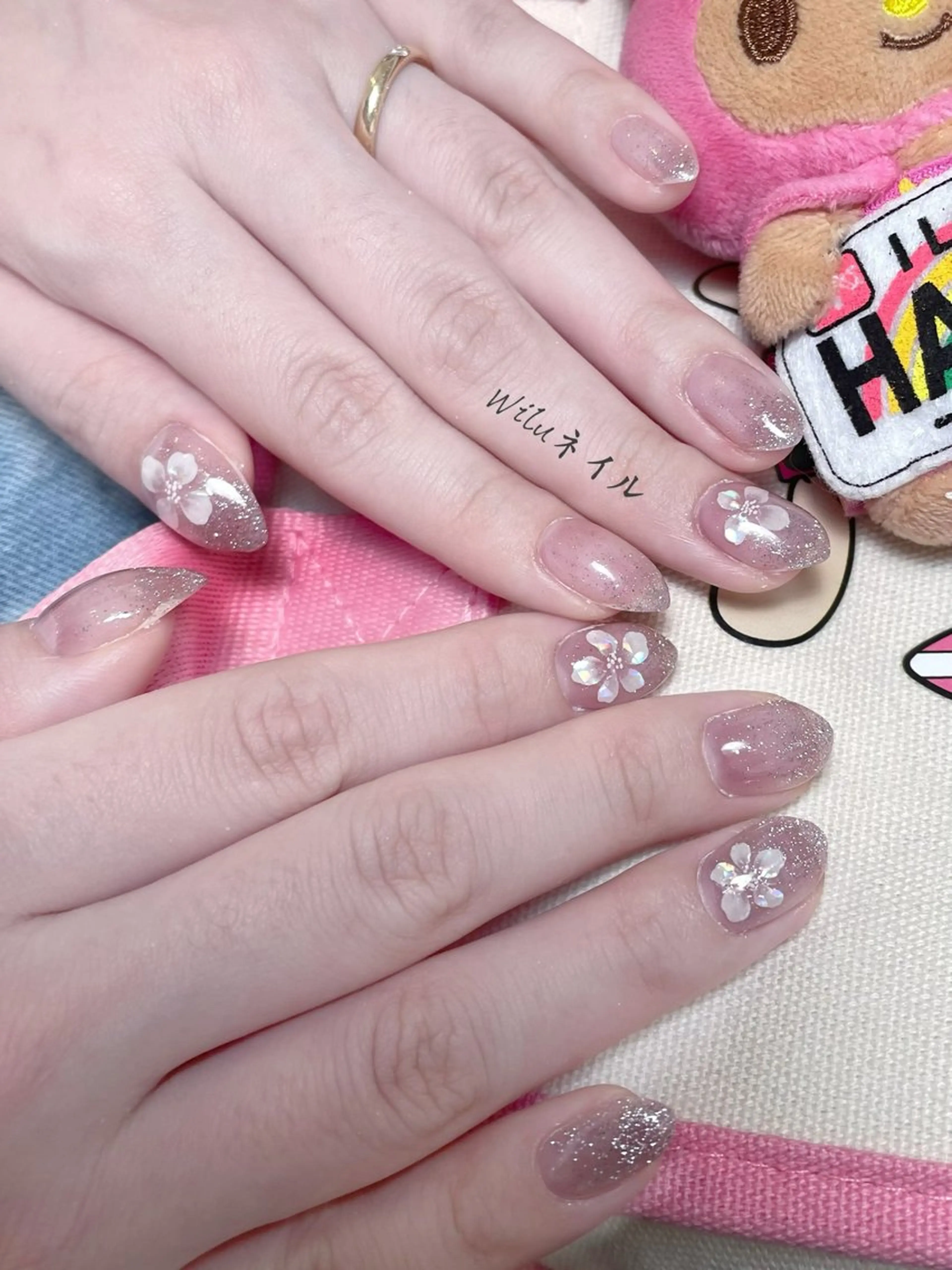 ネイル 春ネイル Wilu nail 二子新地駅徒歩30秒のネイルデザイン