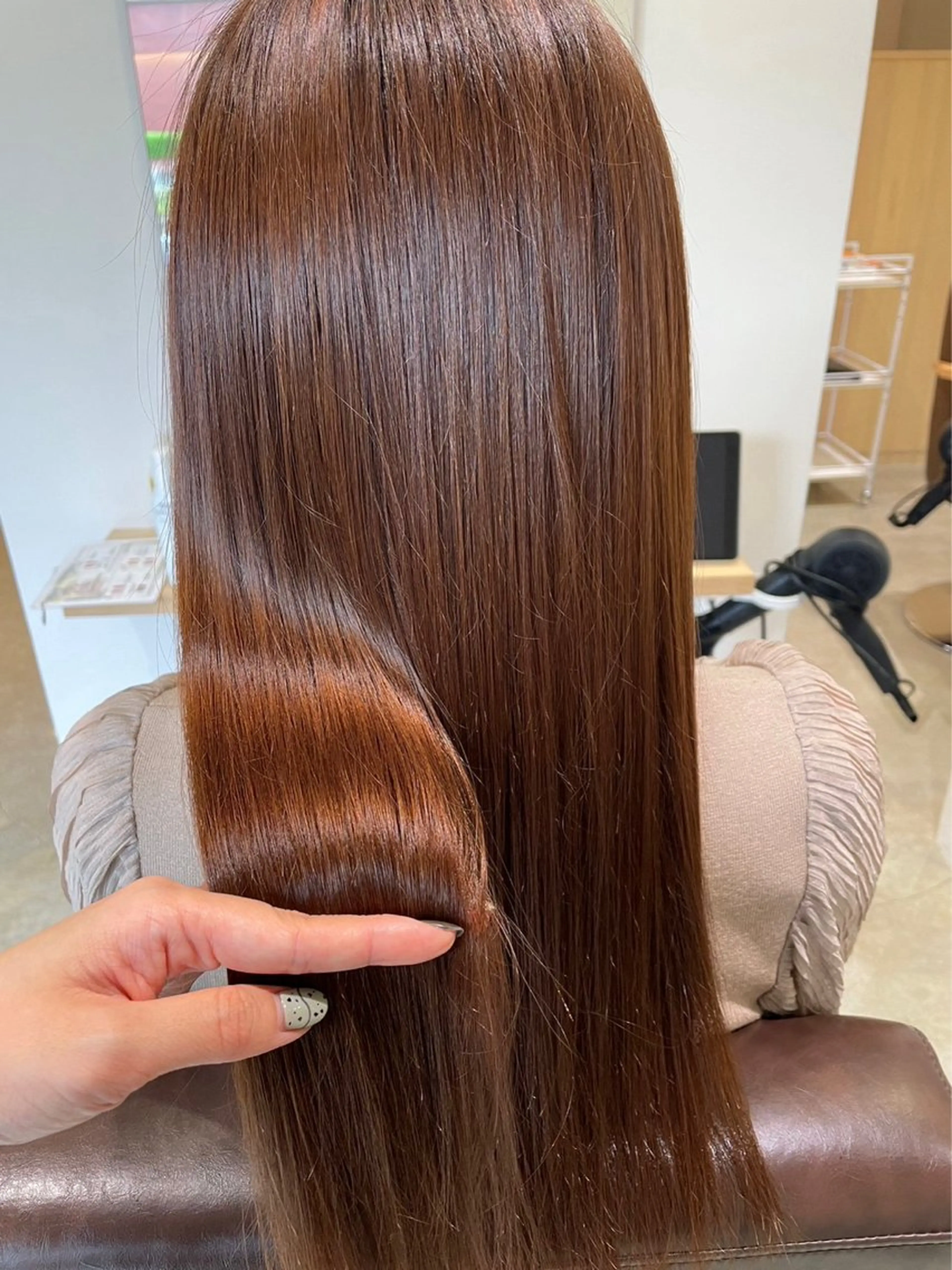 ロング カラー キラ🌟 艶感color🎀のヘアスタイル