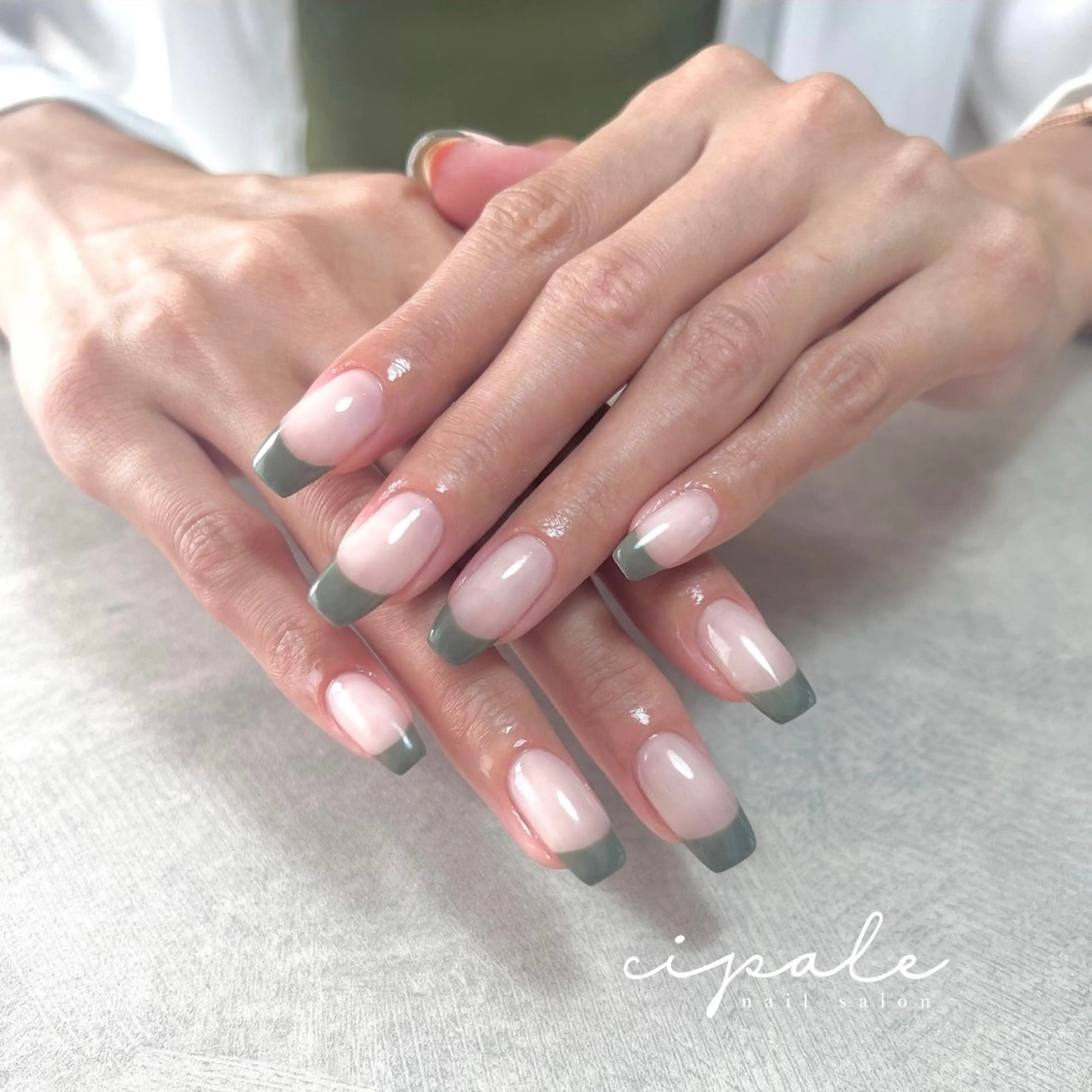 simple designミラー/マグネット/フラッシュ/フレンチ/グラデーション/ワンカラーストーン10個【ご新規様】の写真