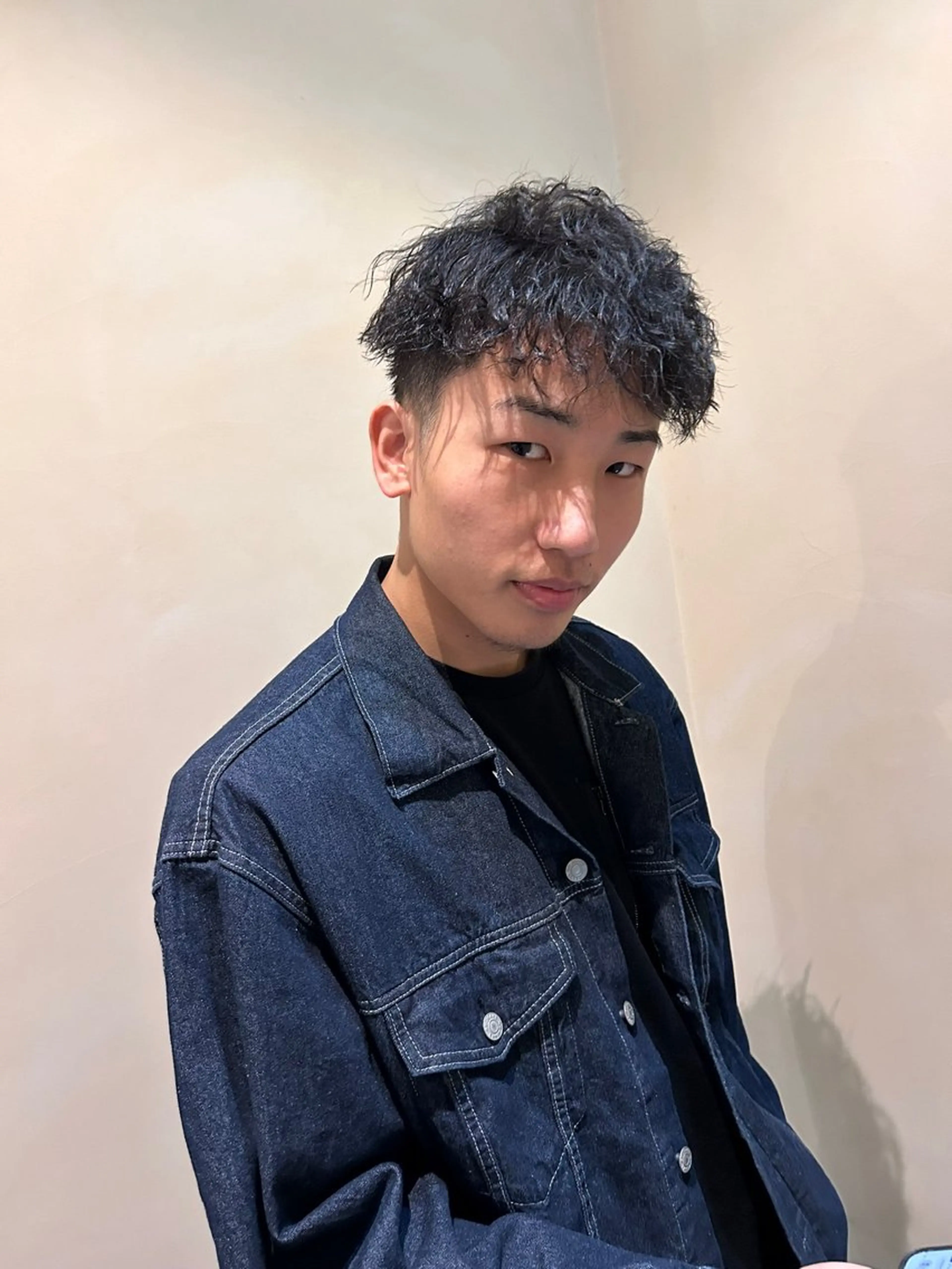 ショート メンズ カット パーマ トリートメント 鹿児島 TSUBASAのヘアスタイル