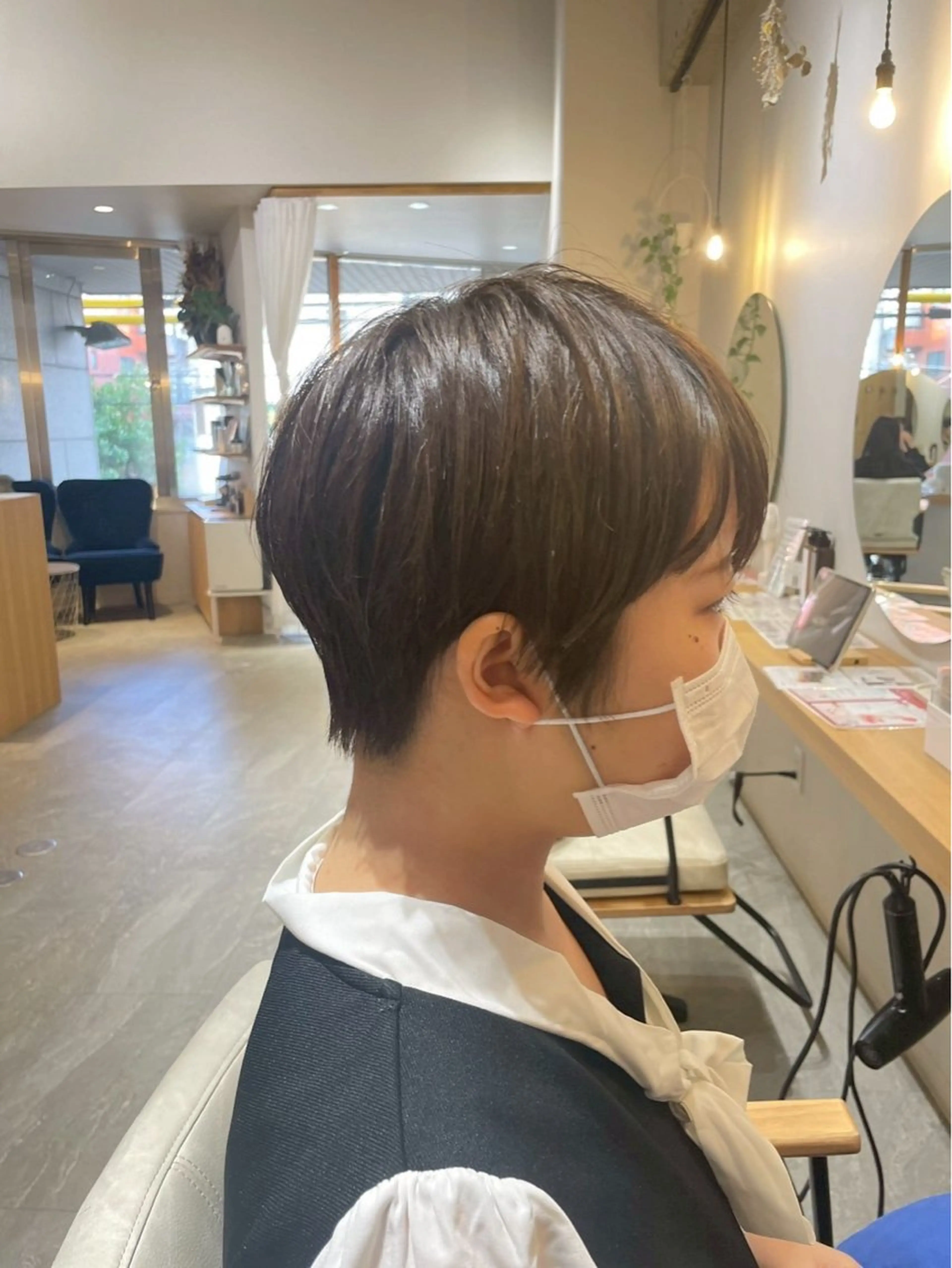 ショート ショートヘア 《PARAGO緑橋》 内田美結のヘアスタイル