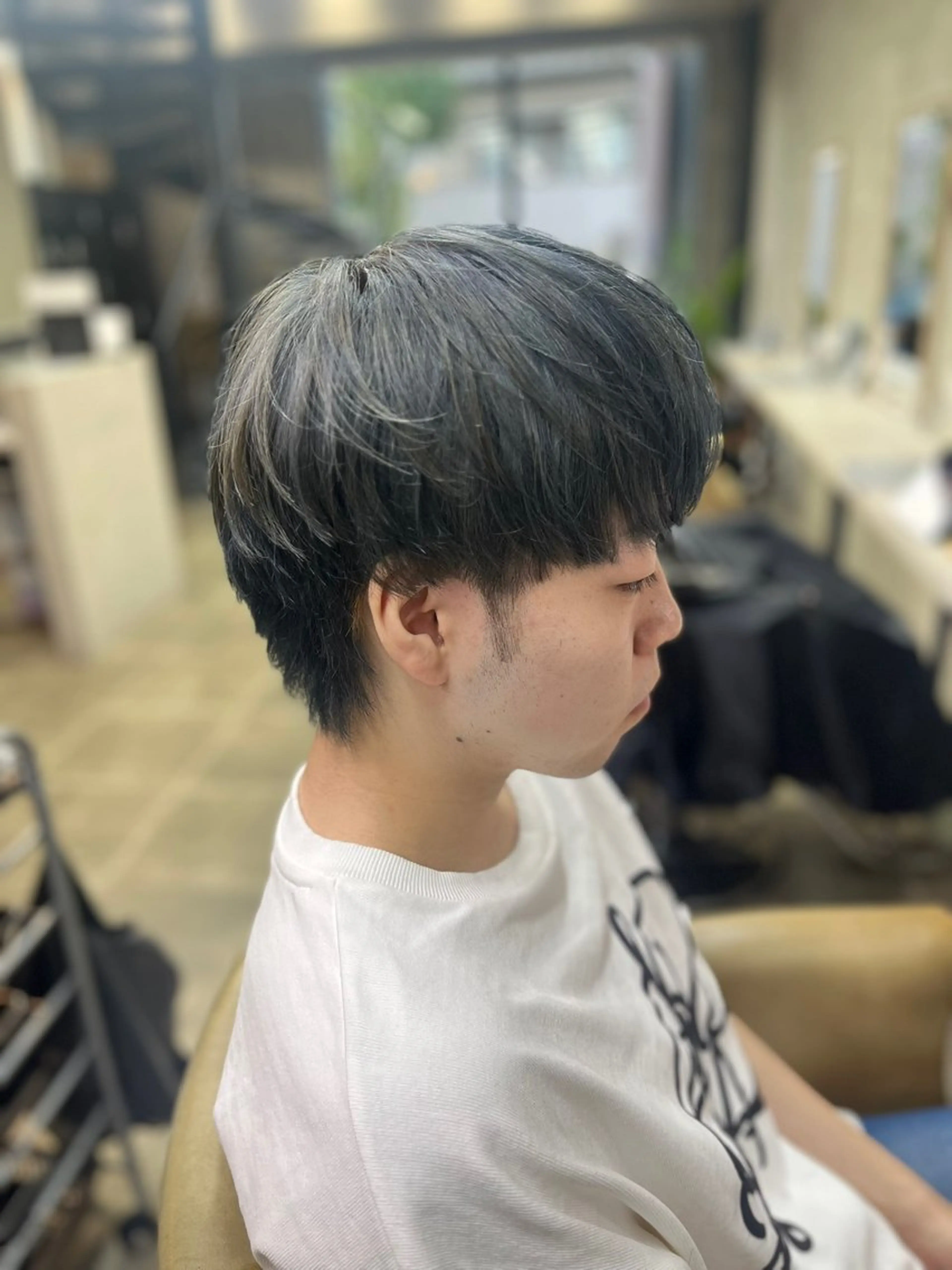 メンズ ヘアカラー Blast akihaのヘアスタイル