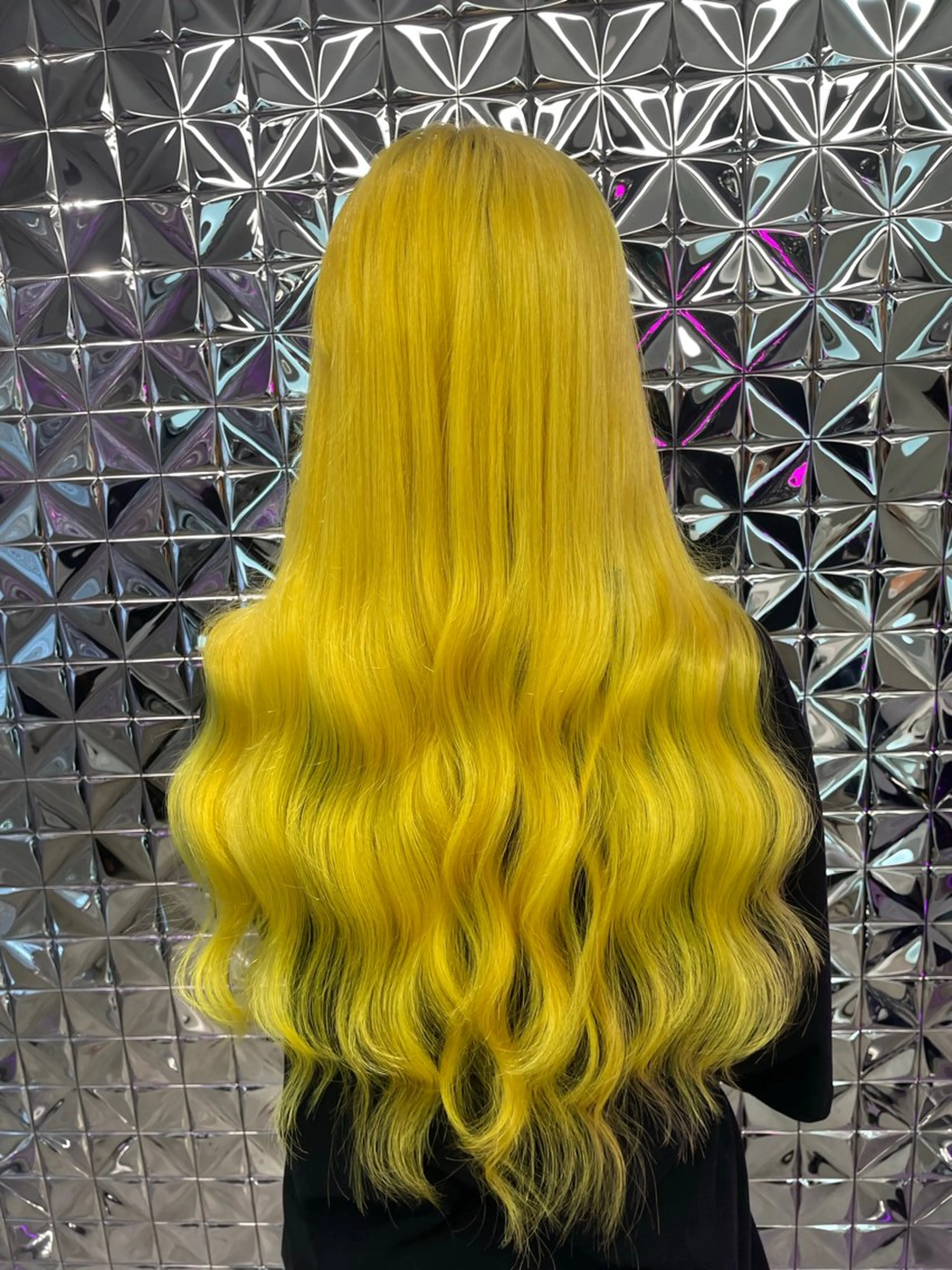 ロング イエローカラー エクステ CHAiL所属・カラーエクステ koukiのヘアスタイル