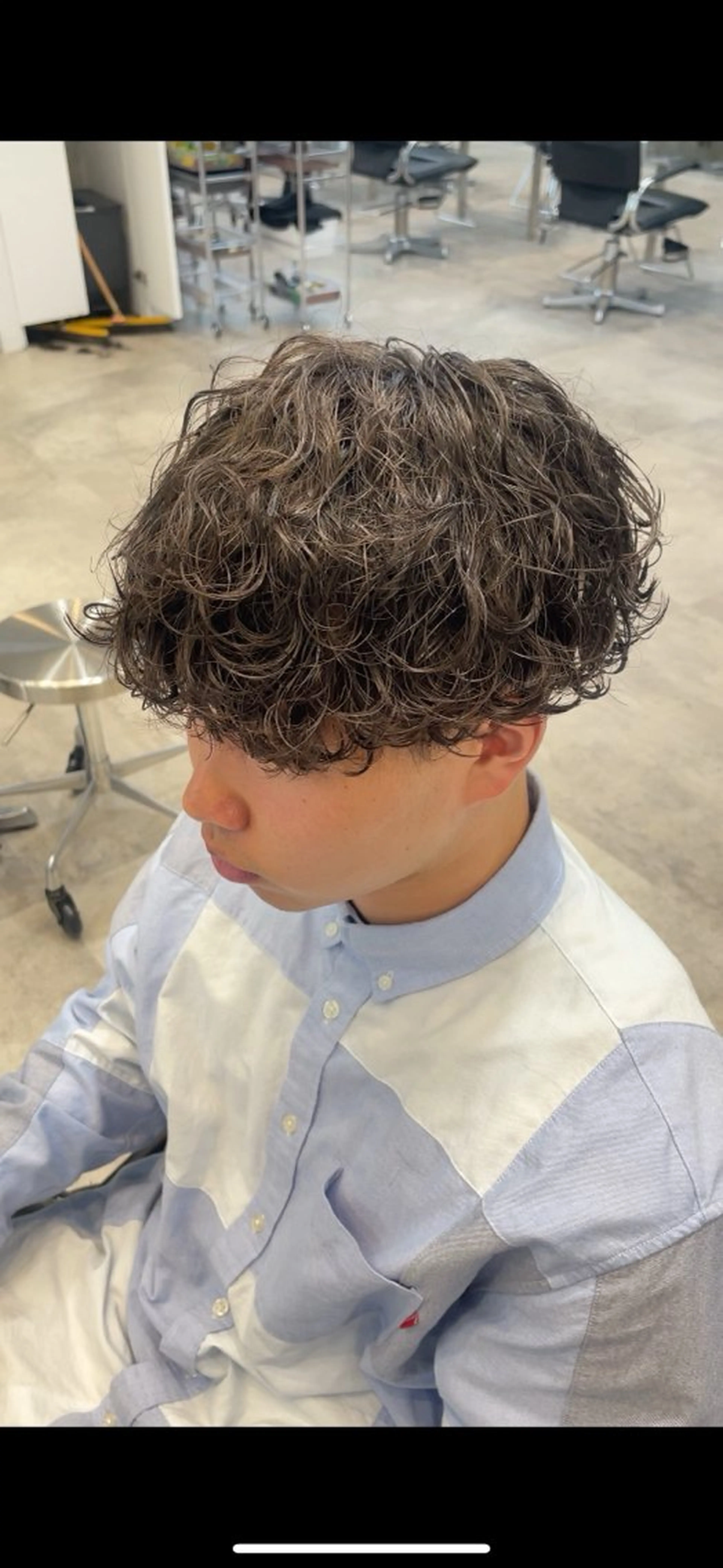 ショート パーマ カット パーマ fifth 児玉達哉 当日予約🙆のヘアスタイル