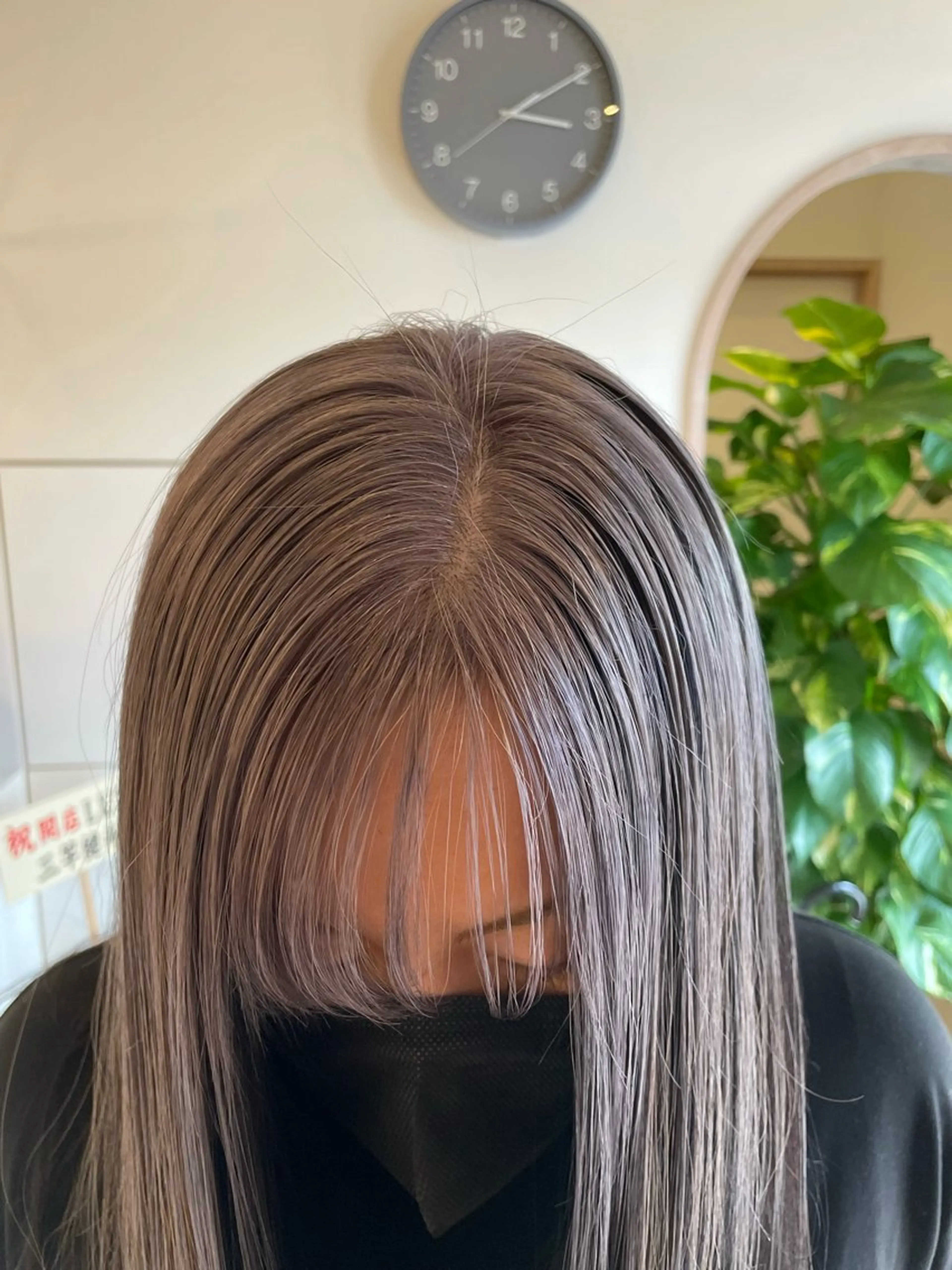 セミロング カラー ブリーチ👩‍🦳/ ‪✂︎MANAMIのヘアスタイル