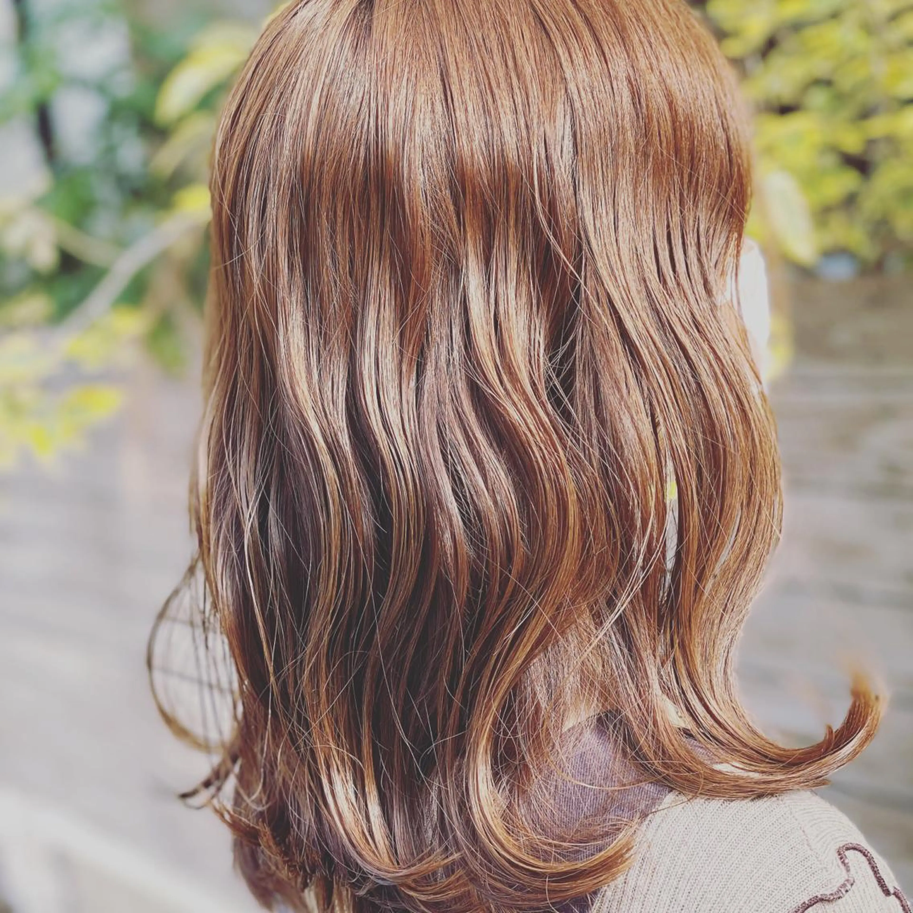 ミディアム カラー 髪質改善 大内翔太のヘアスタイル