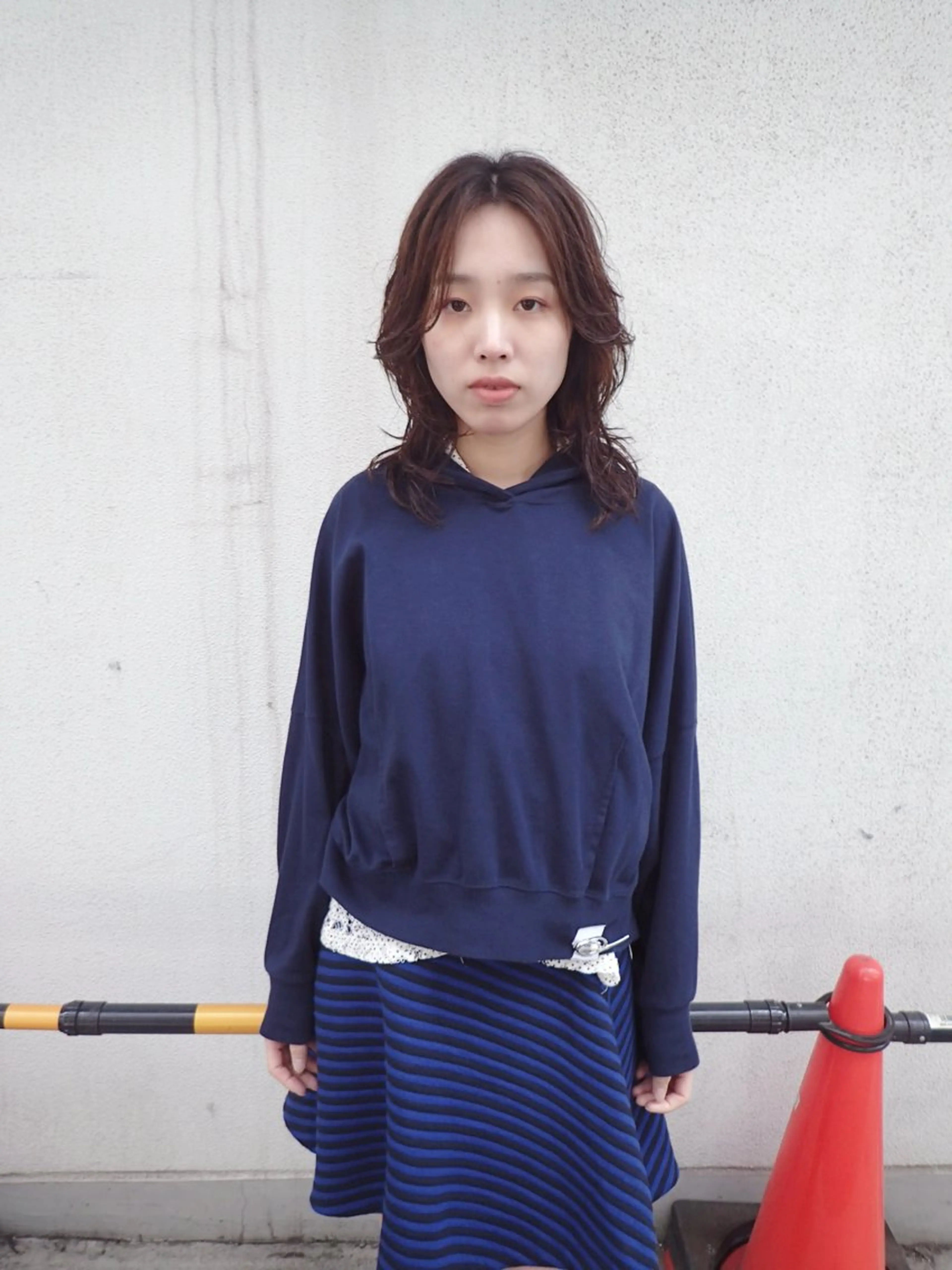 セミロング パーマ カット パーマ Juno所属・萩本 直紀のヘアスタイル