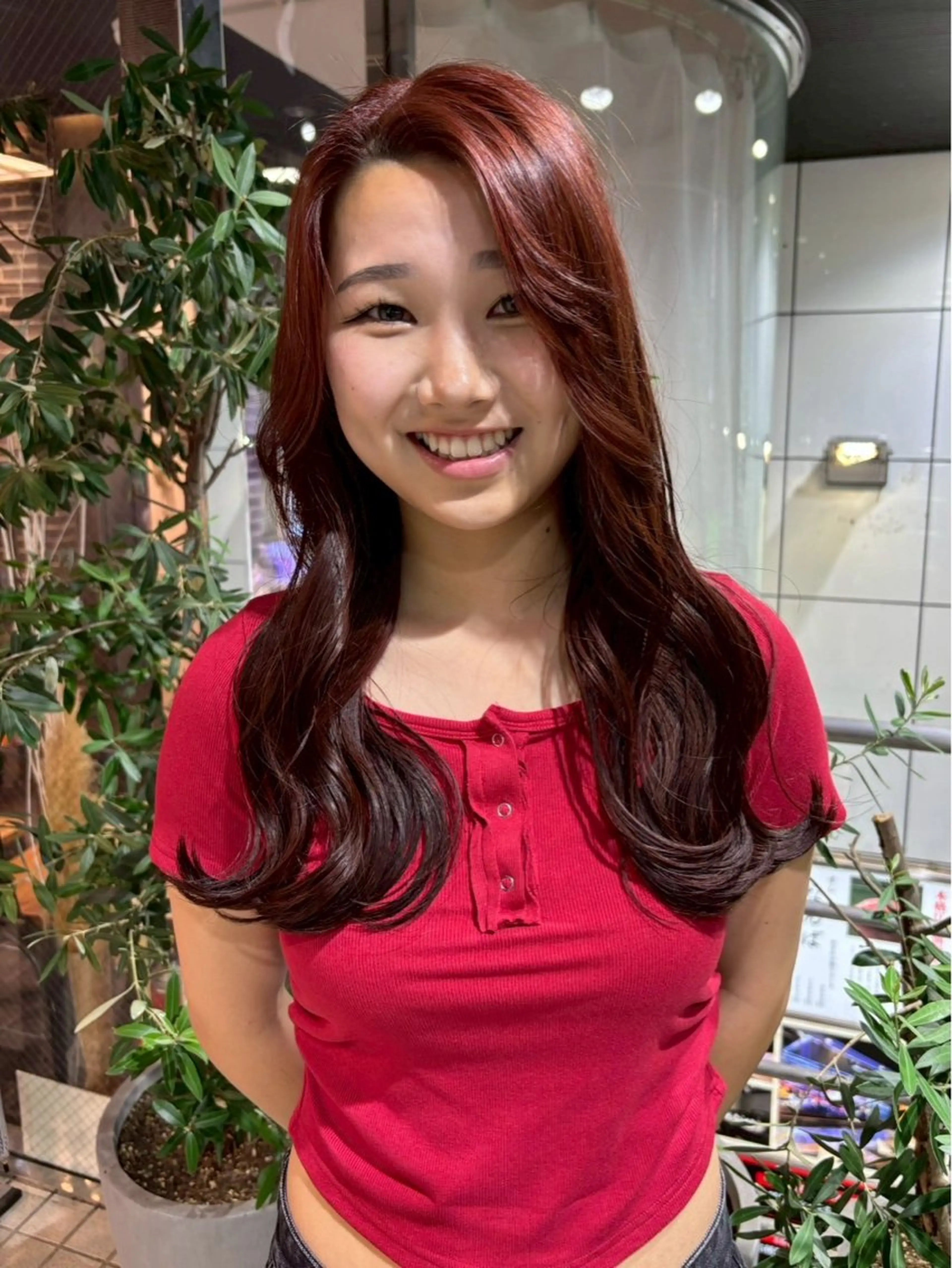 カラー 🎀暖色カラー/ ハナ🎀のヘアスタイル