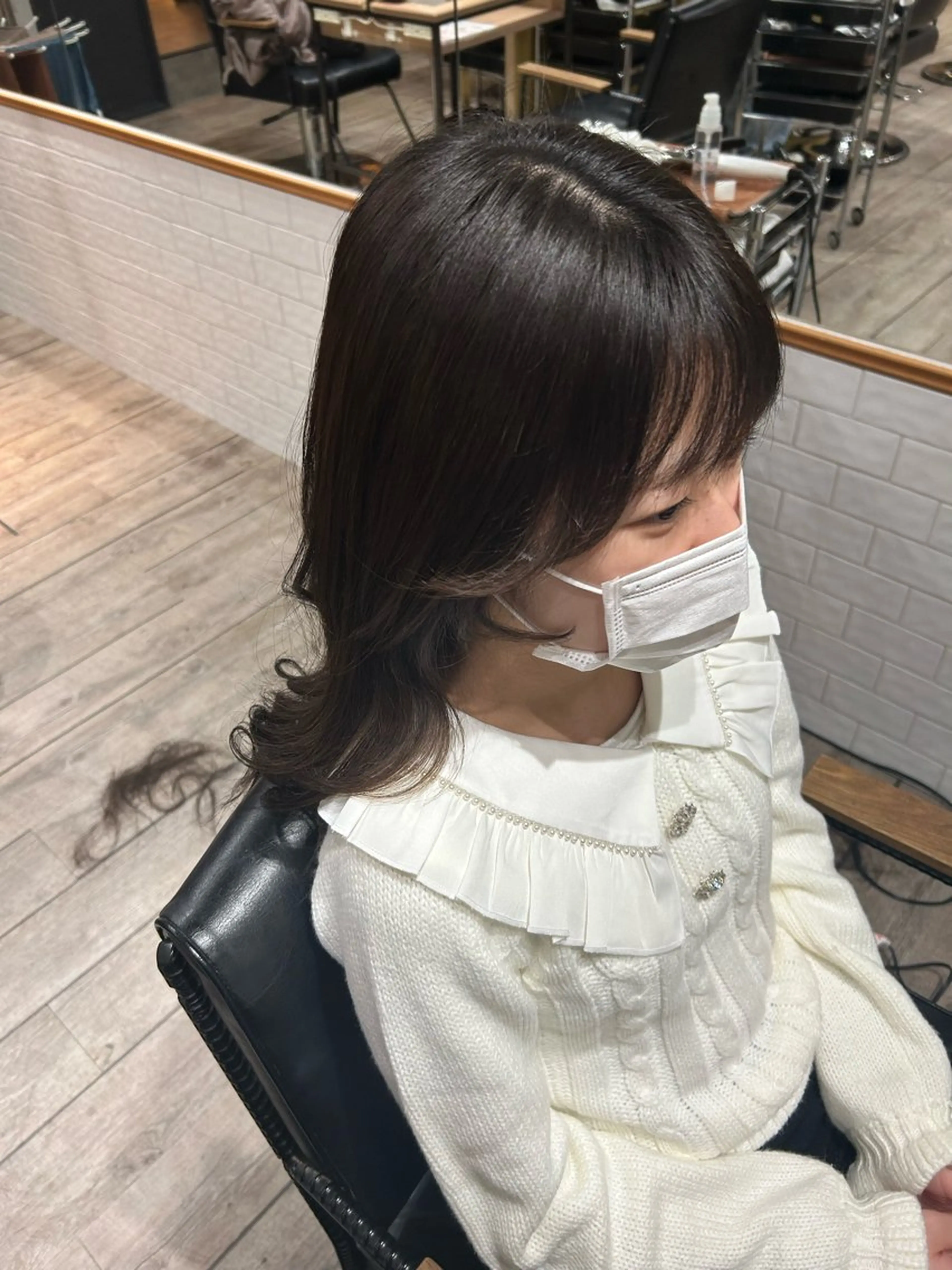 ロング kanon♡ 暖色カラー‎🤍のヘアスタイル