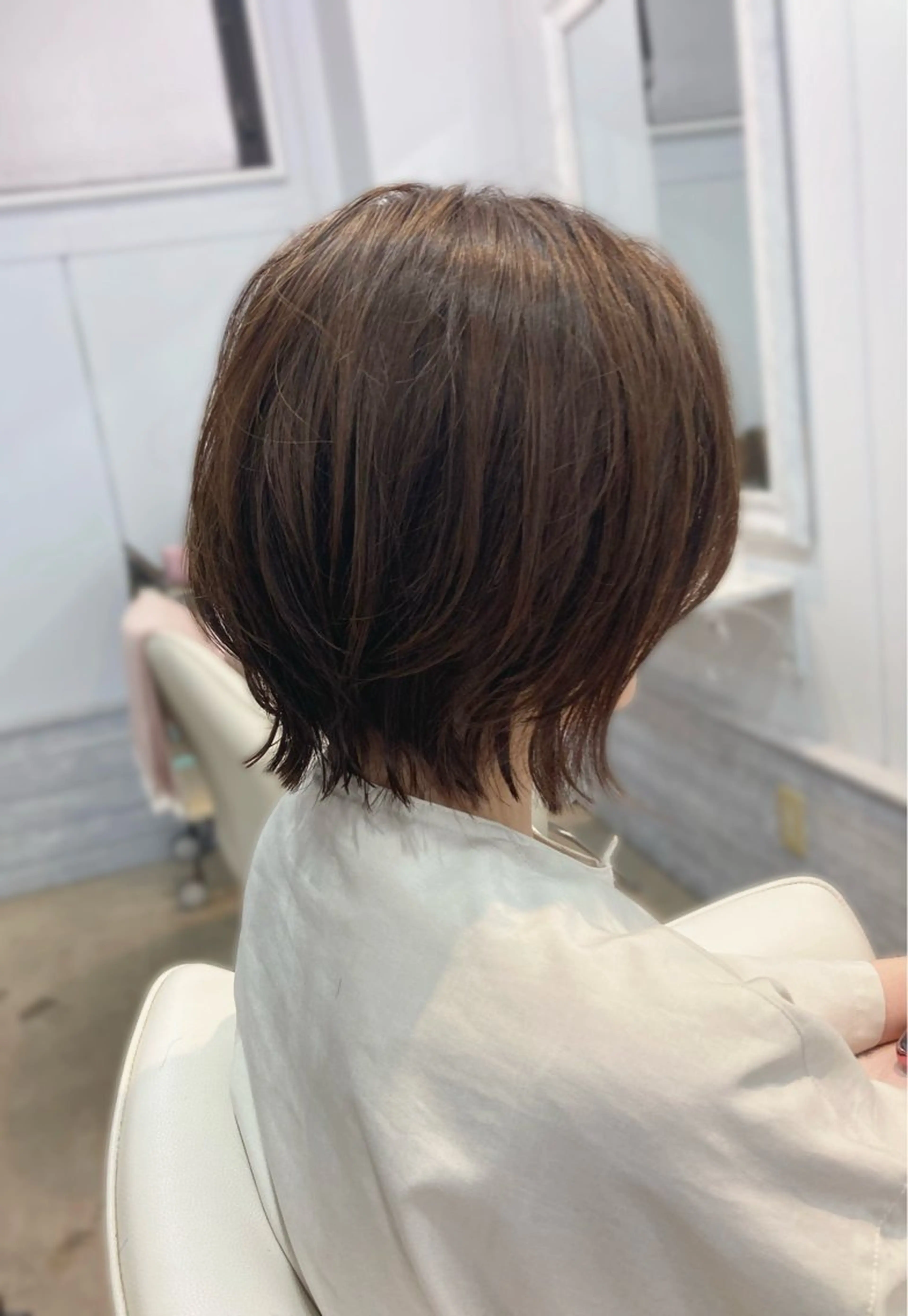 ショート ショートヘア/ボブ/ レイヤー/佐藤　葵のヘアスタイル