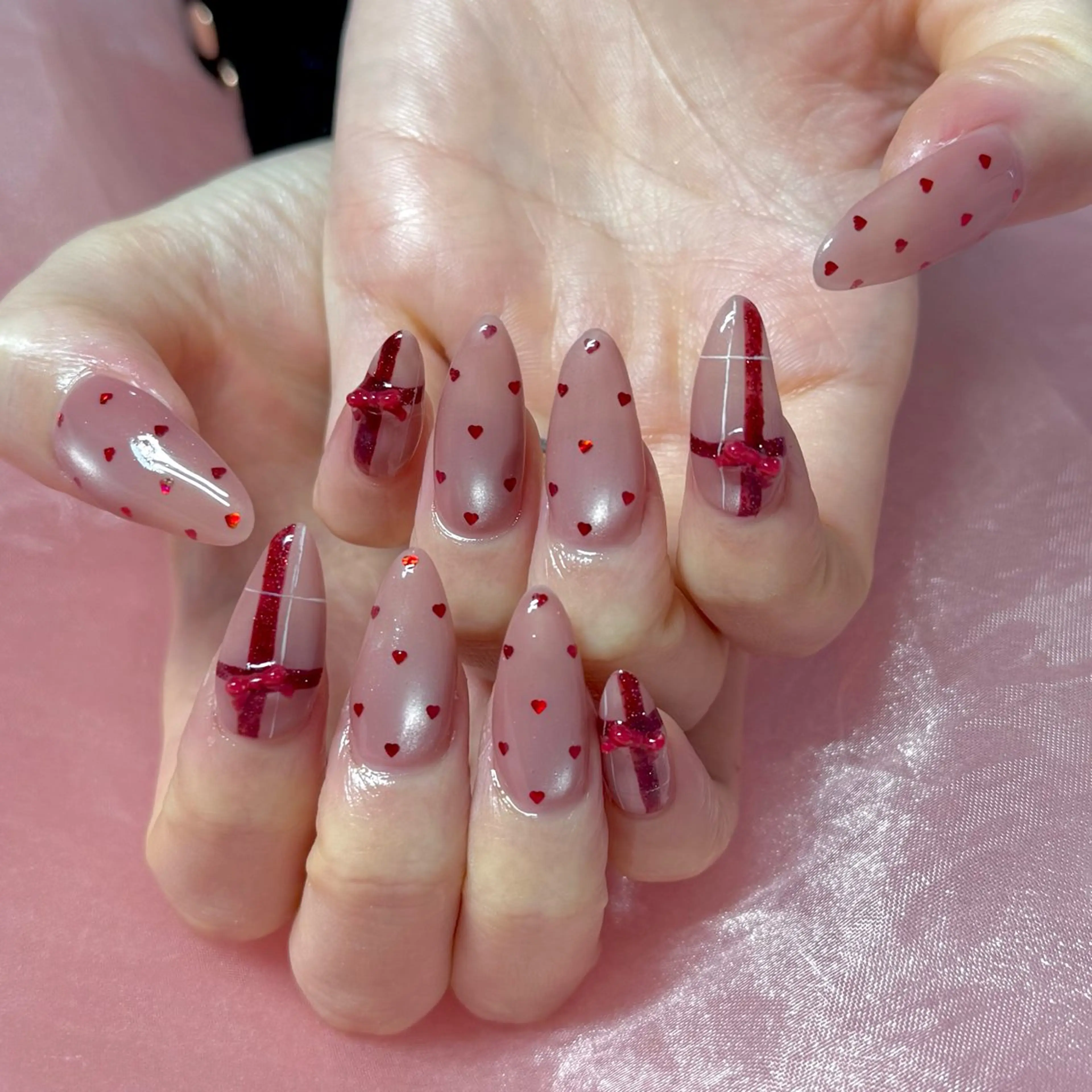 ネイル 長さ出し ハンドネイル RUMI nailのネイルデザイン