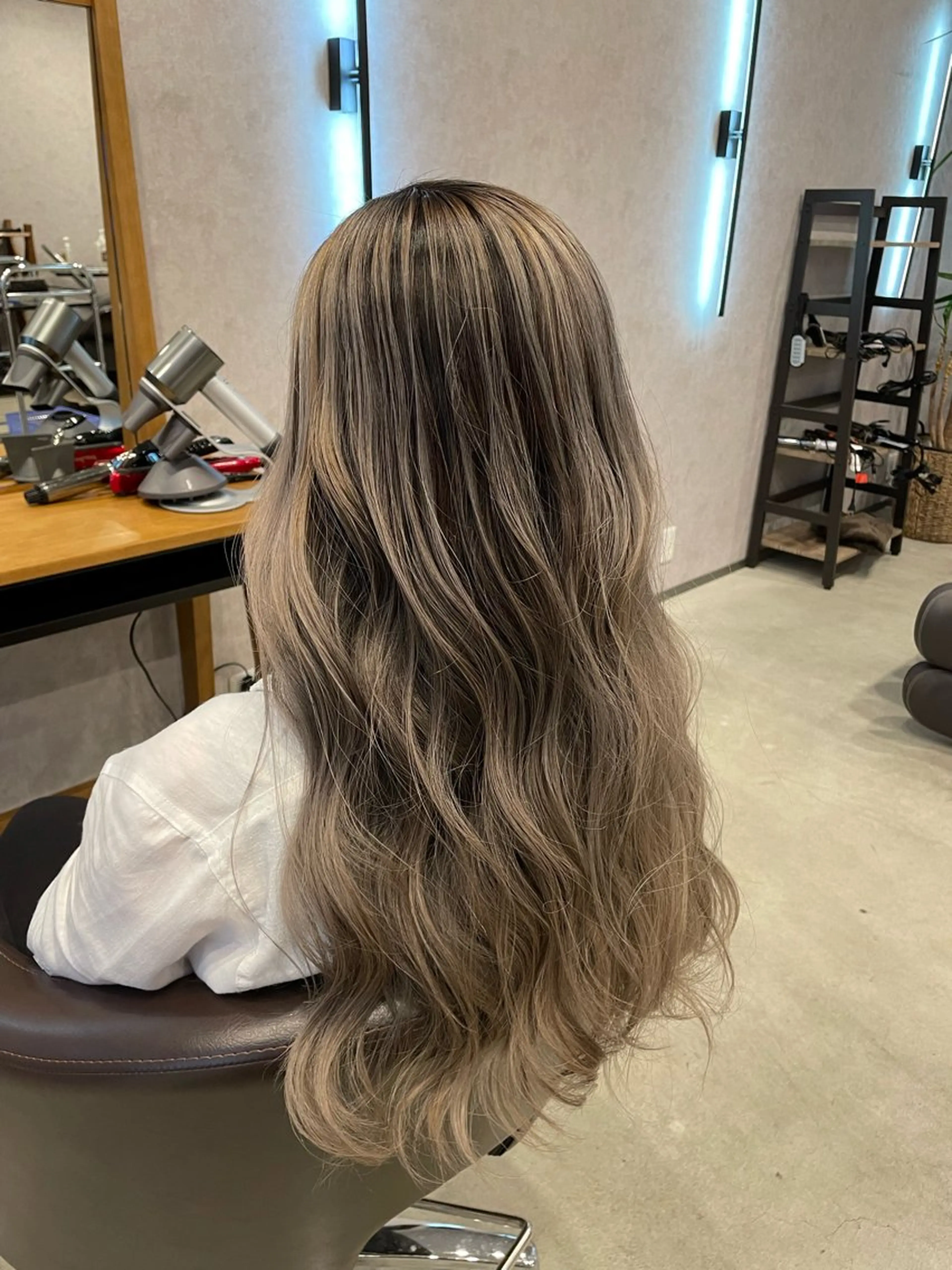 ロング カラー 1st.hair.salon伊勢崎店所属・伊勢崎/似合せカット 🇰🇷KEIGO‪のヘアスタイル