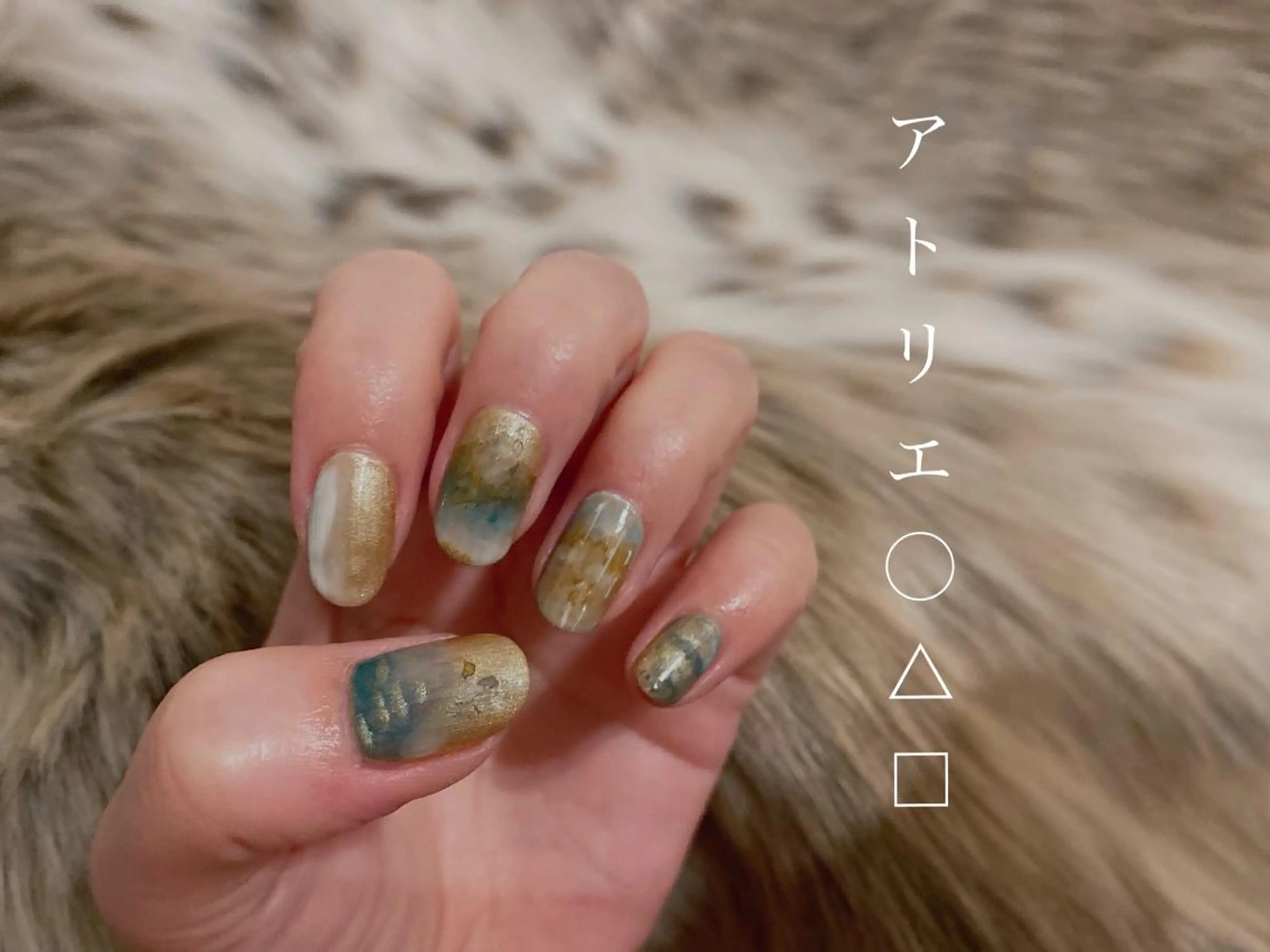 ネイル ハンドネイル アトリエ ○△□のネイルデザイン