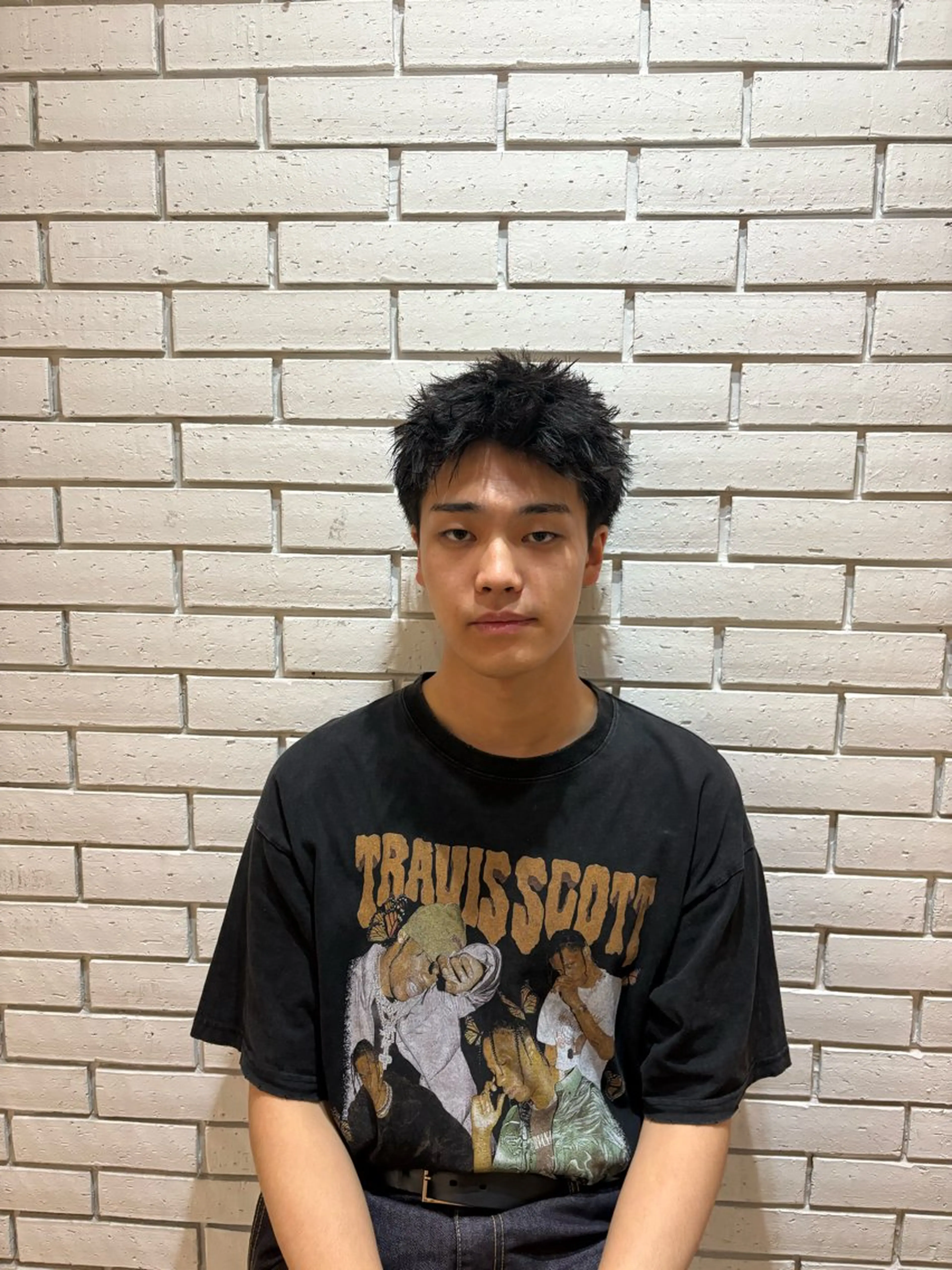 ショート メンズ メンズカット/センタ ーパート /マミヤのヘアスタイル