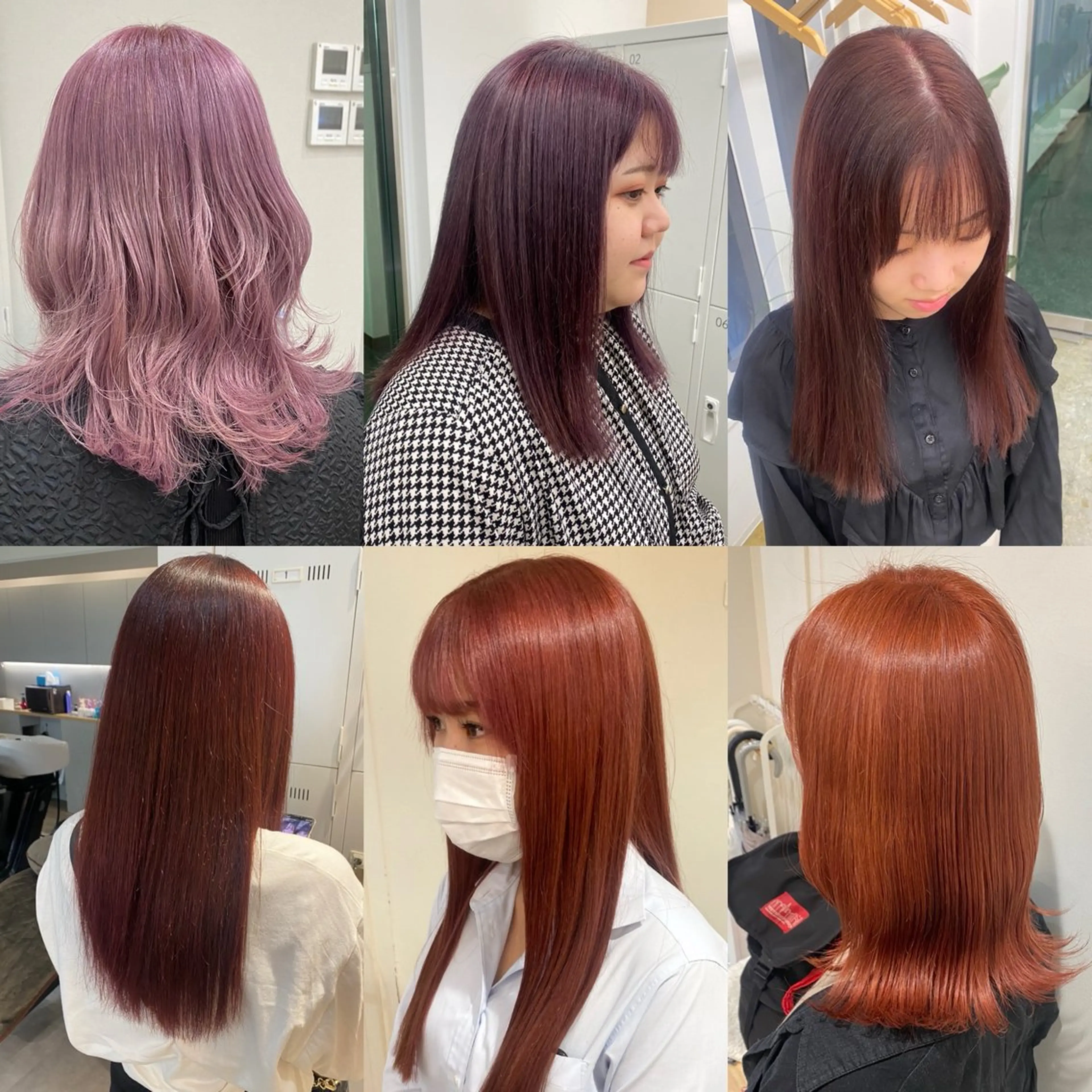 ミディアム カラー ヘアアレンジ ヘアカラー ボブ /ニュアンス/ satomi🧸💖のヘアスタイル