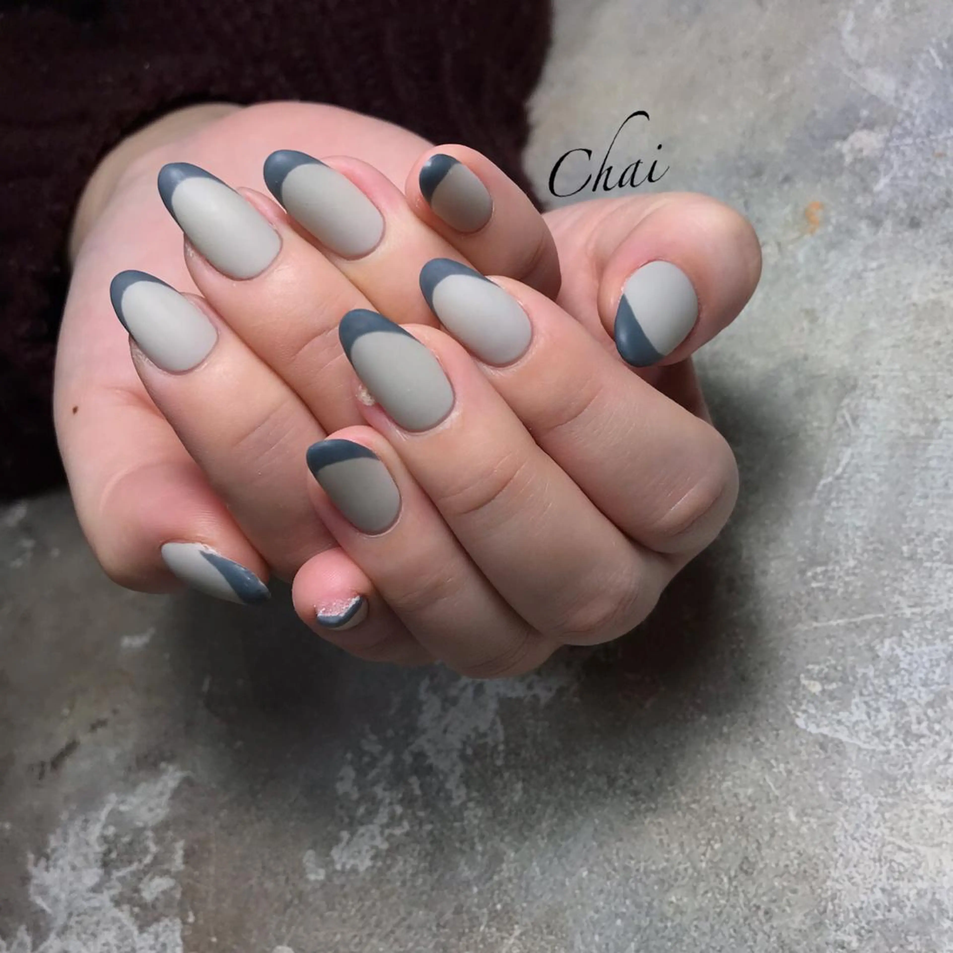 ネイル マットネイル ハンドネイル 💅 Ai.のネイルデザイン