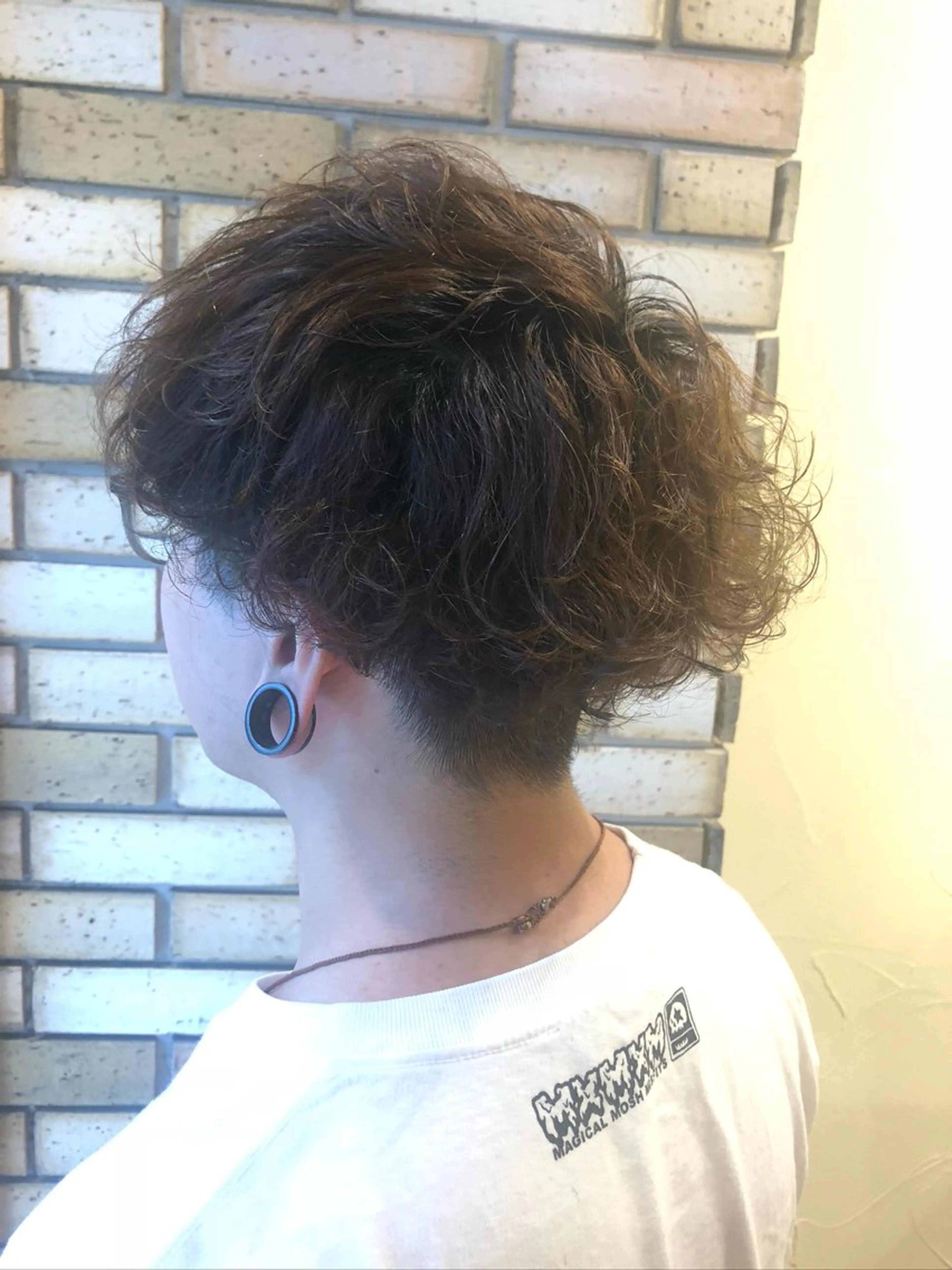 パーマ メンズ メンズパーマ 波巻きパーマ カット パーマ TELA HAIR南流山店所属・TELA HAIR Annaのヘアスタイル