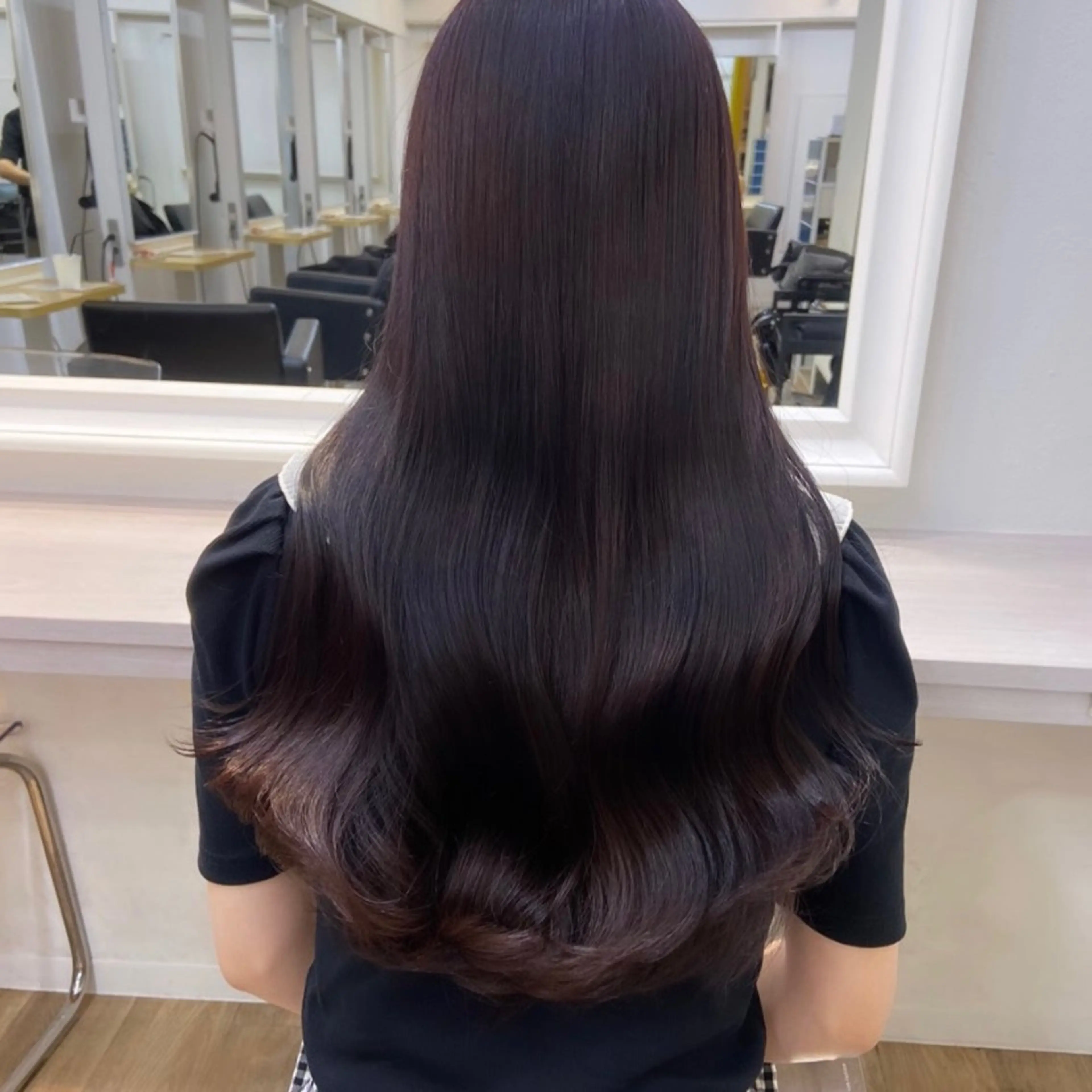 ロング カラー ベージュカラー ブリーチ ケアブリーチ 透明感カラー ダブルカラー ヘアカラー トリートメント mai 🎀 / 梅田美容室のヘアスタイル