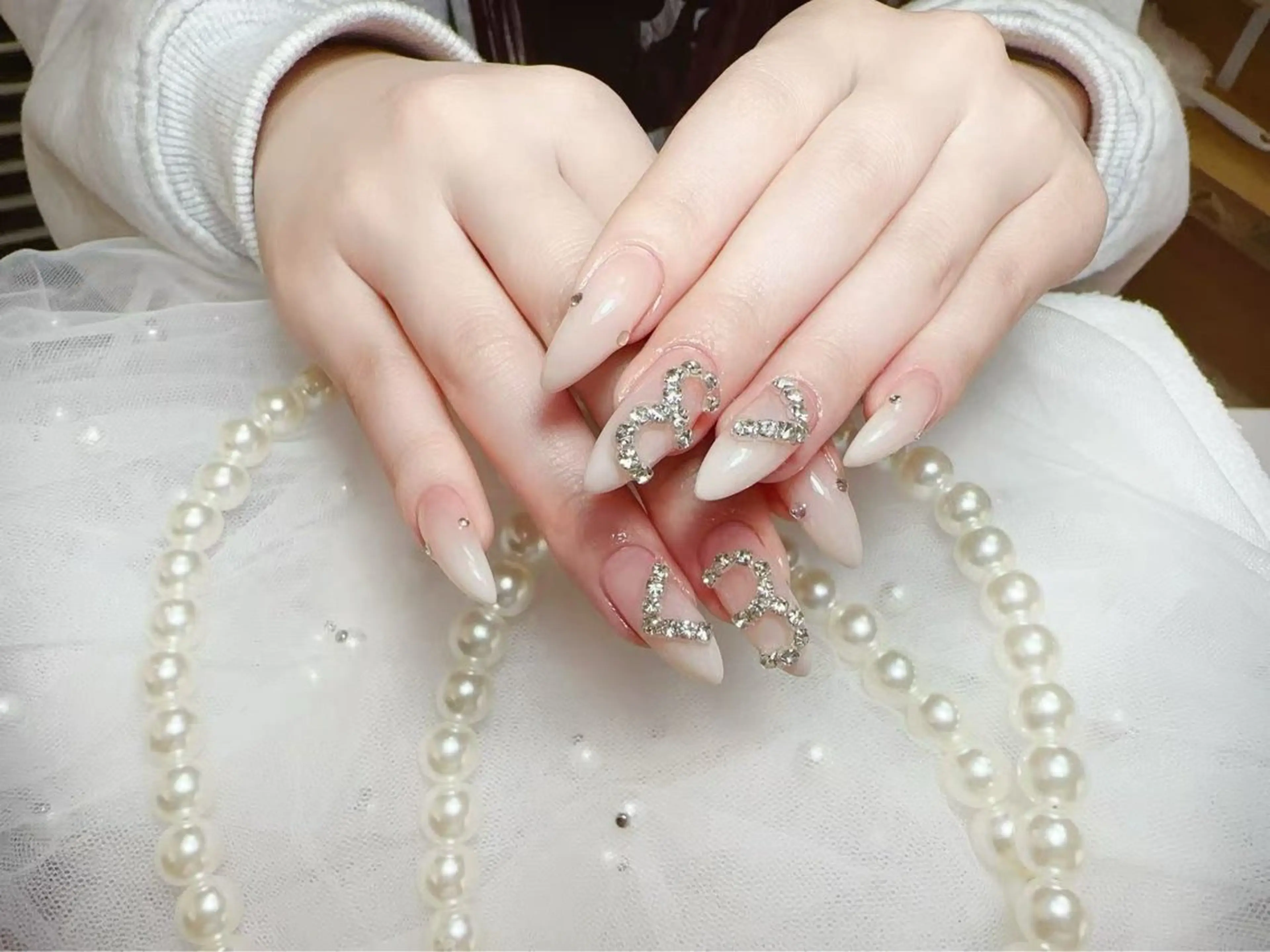 ネイル ハンドネイル ハンドケア ゆ きのネイルデザイン